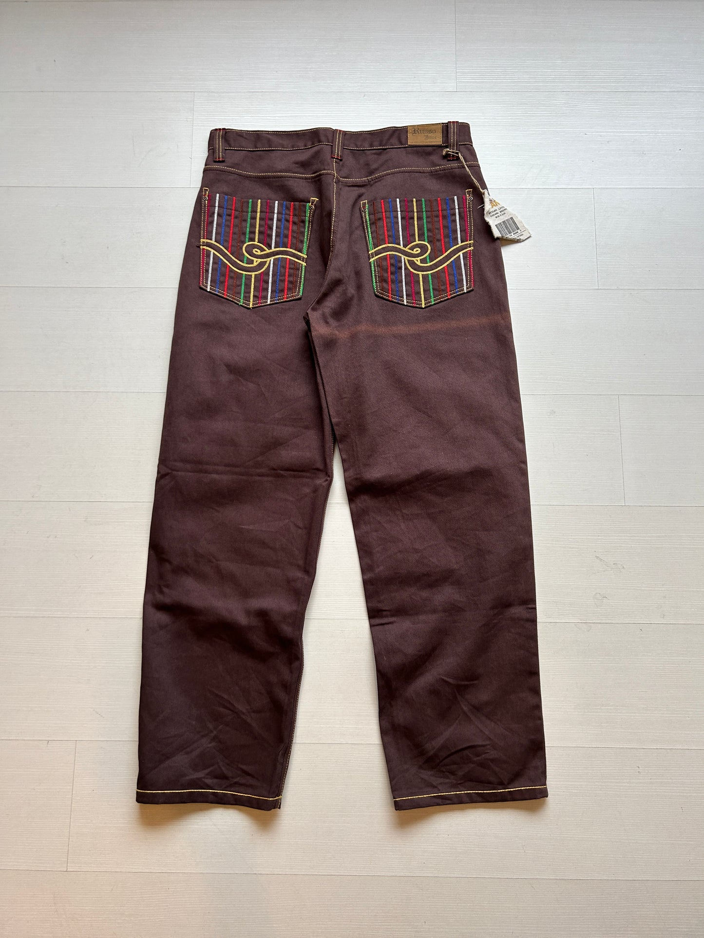 Y2k brown Russo jeans