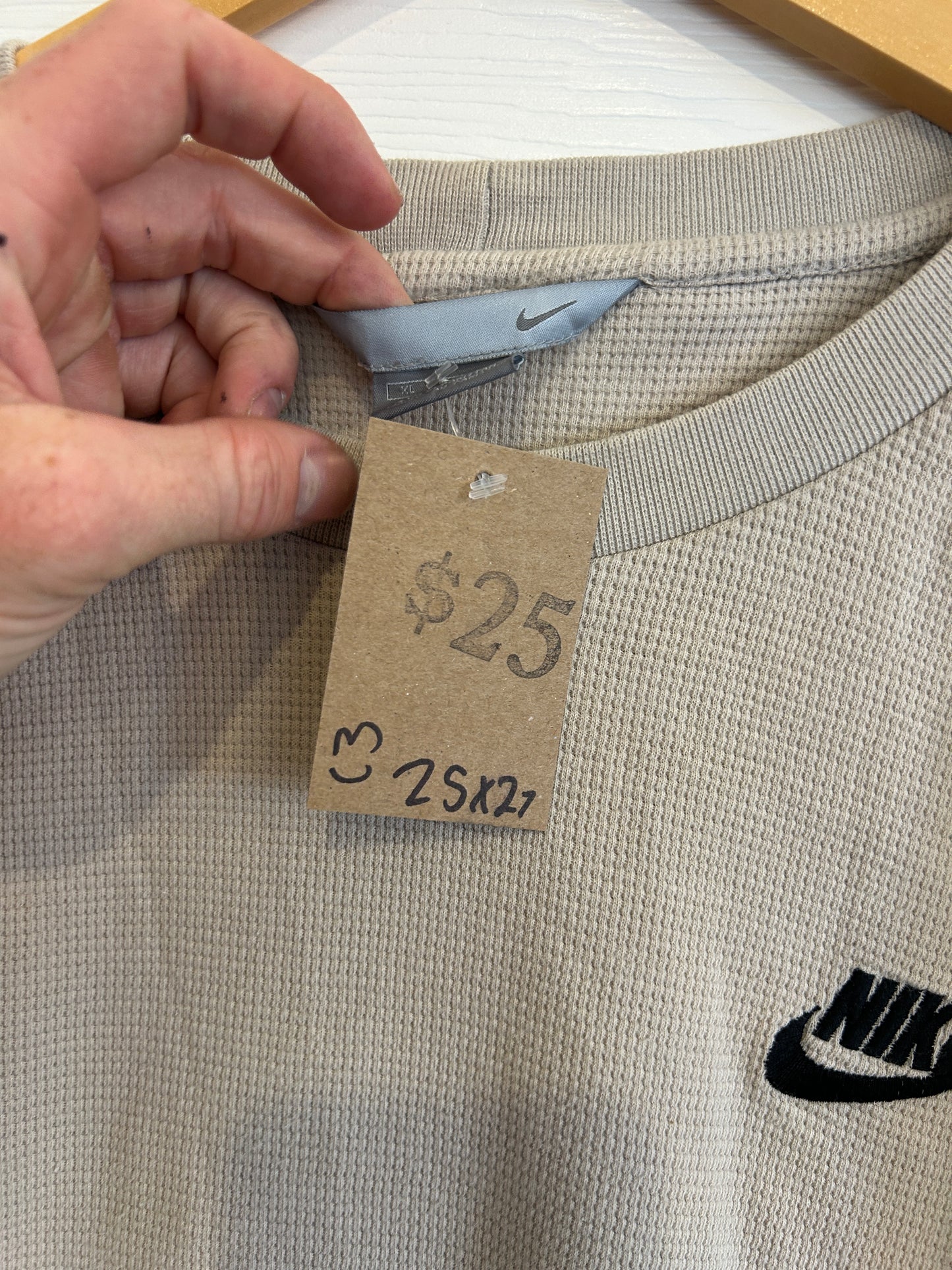 Beige Nike thermal - XL