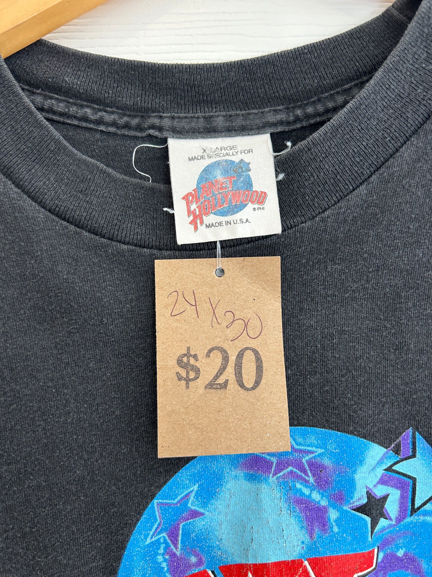 Vtg planet Hollywood tee