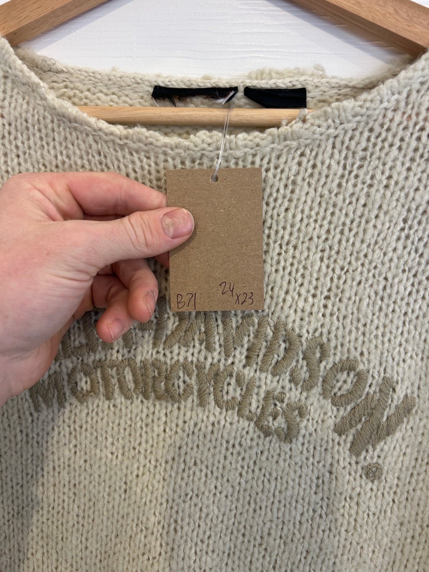 Harley Knit cropped sweater - S