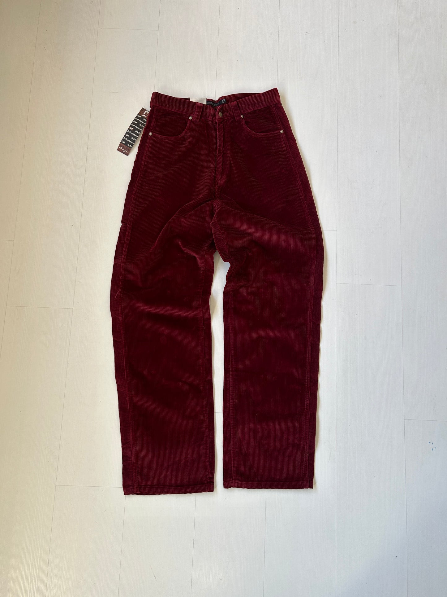 Y2K clench corduroy pants