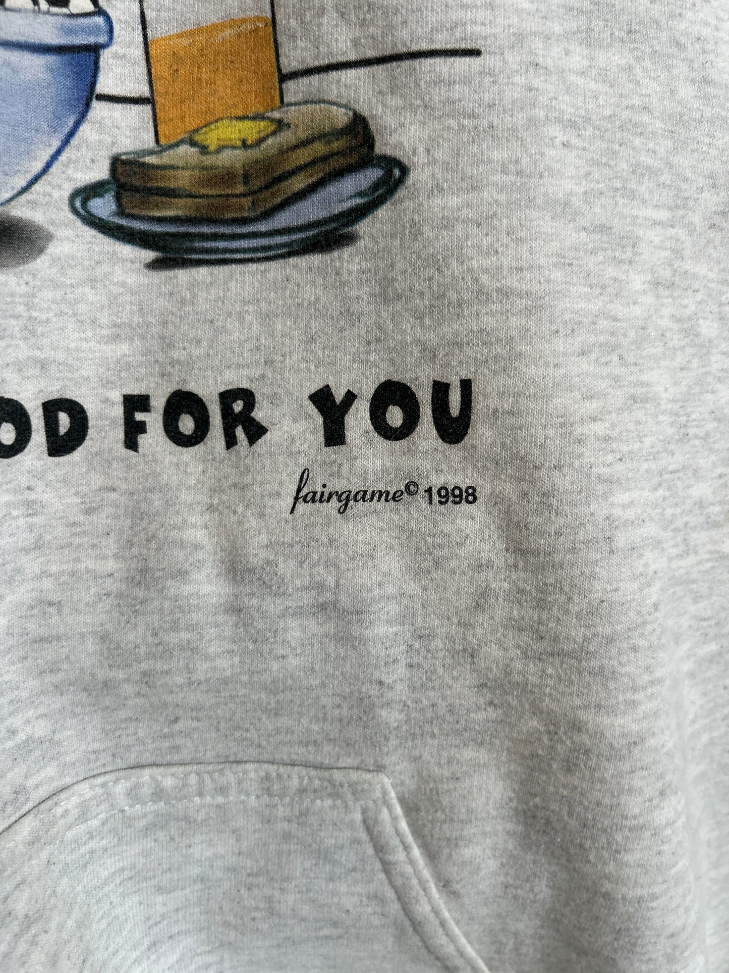 Vintage soccer fair game cereal hoodie