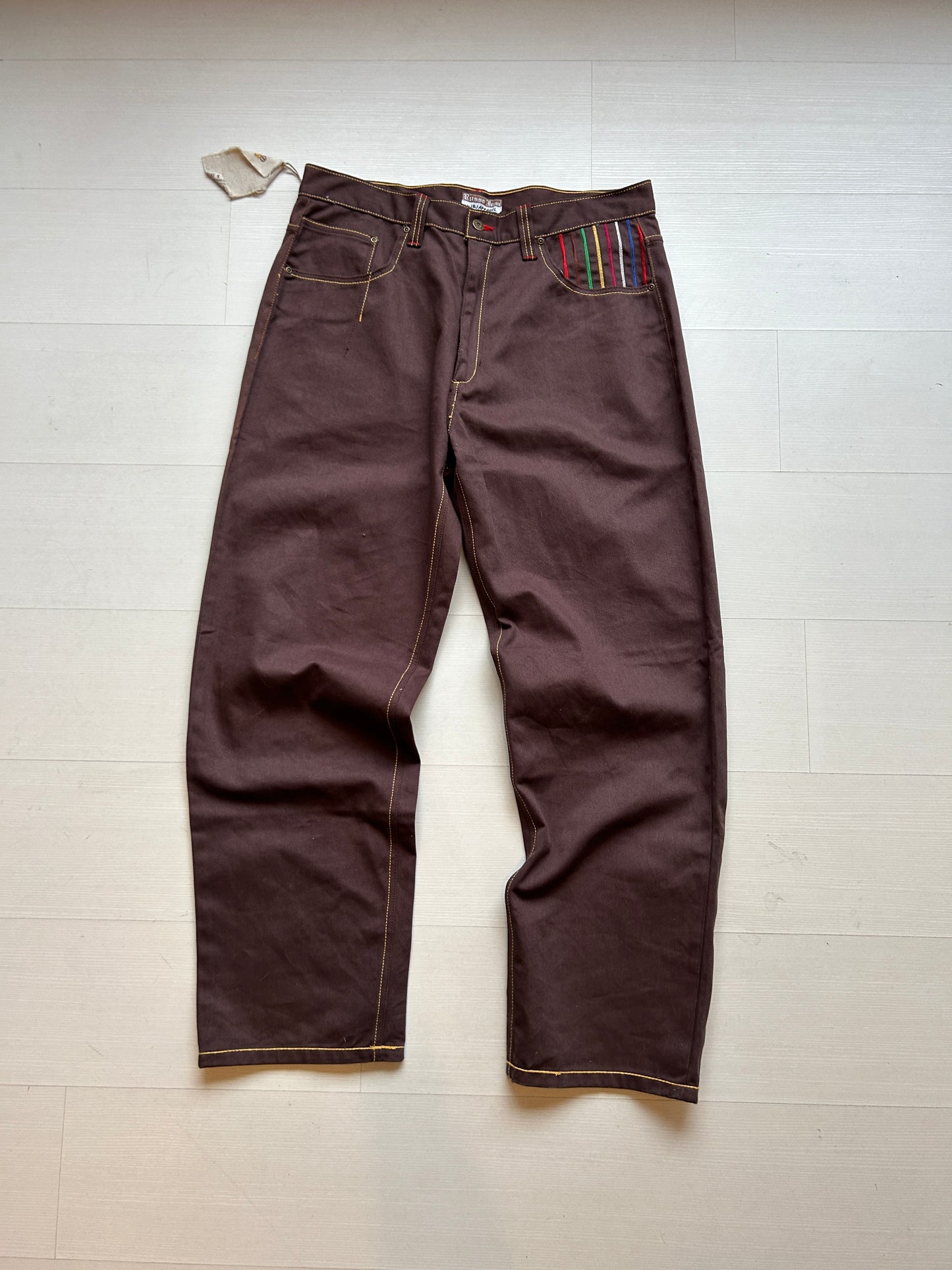 Y2k brown Russo jeans