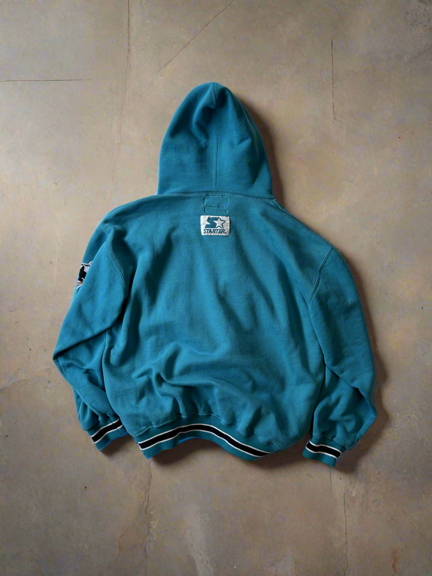 Vintage starter sharks hoodie
