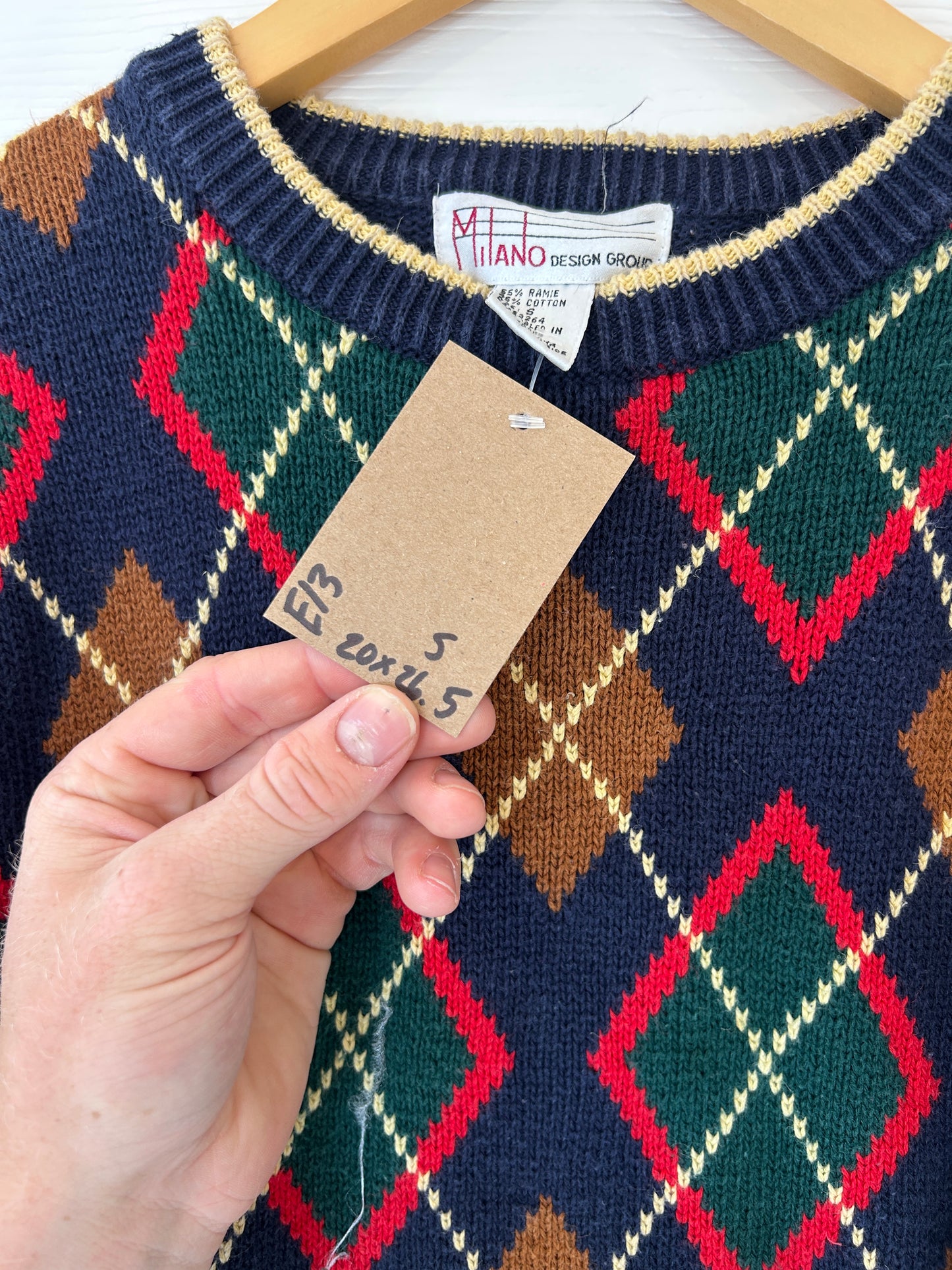 Milano golf sweater - S