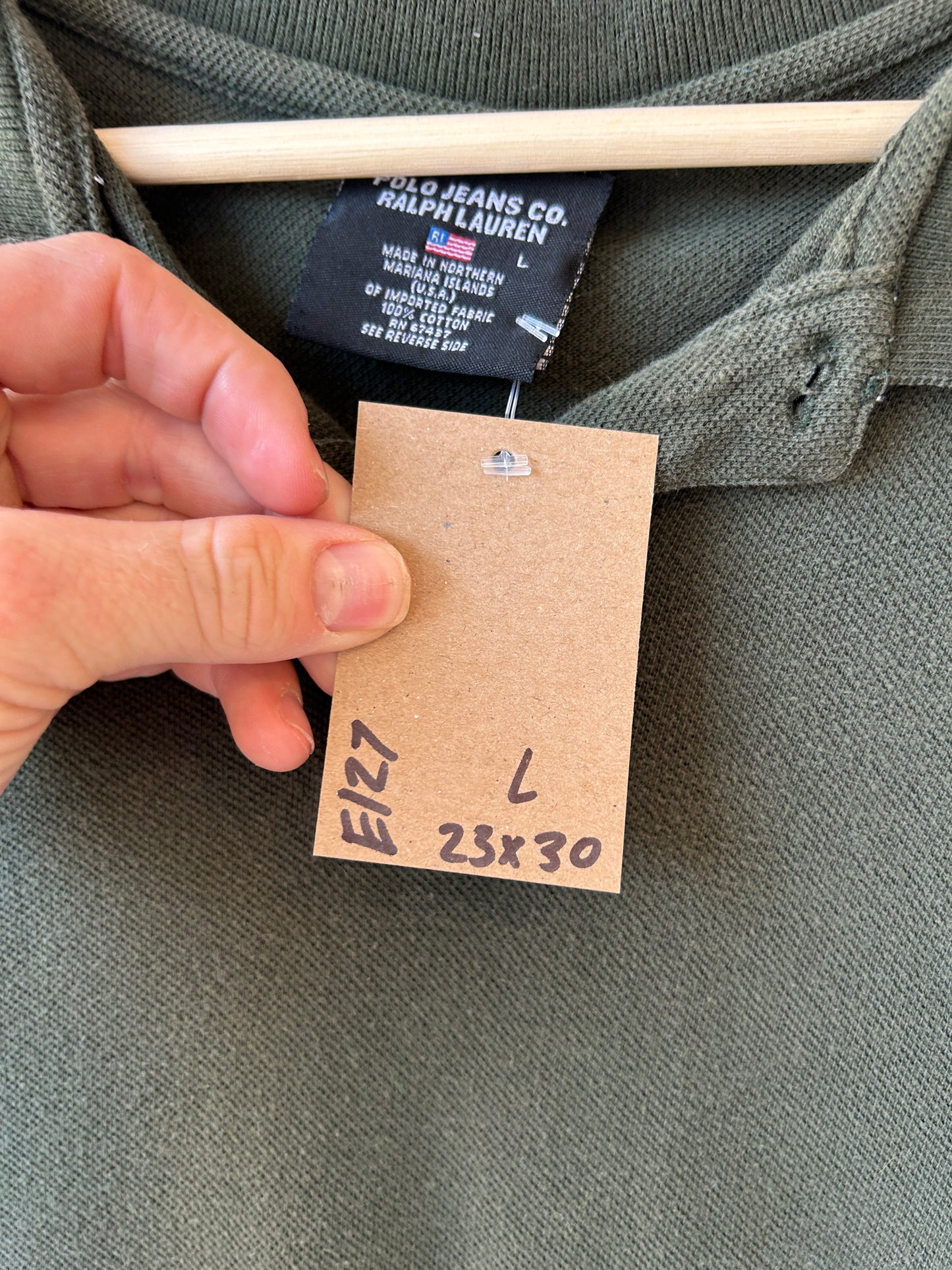 Polo tee - L
