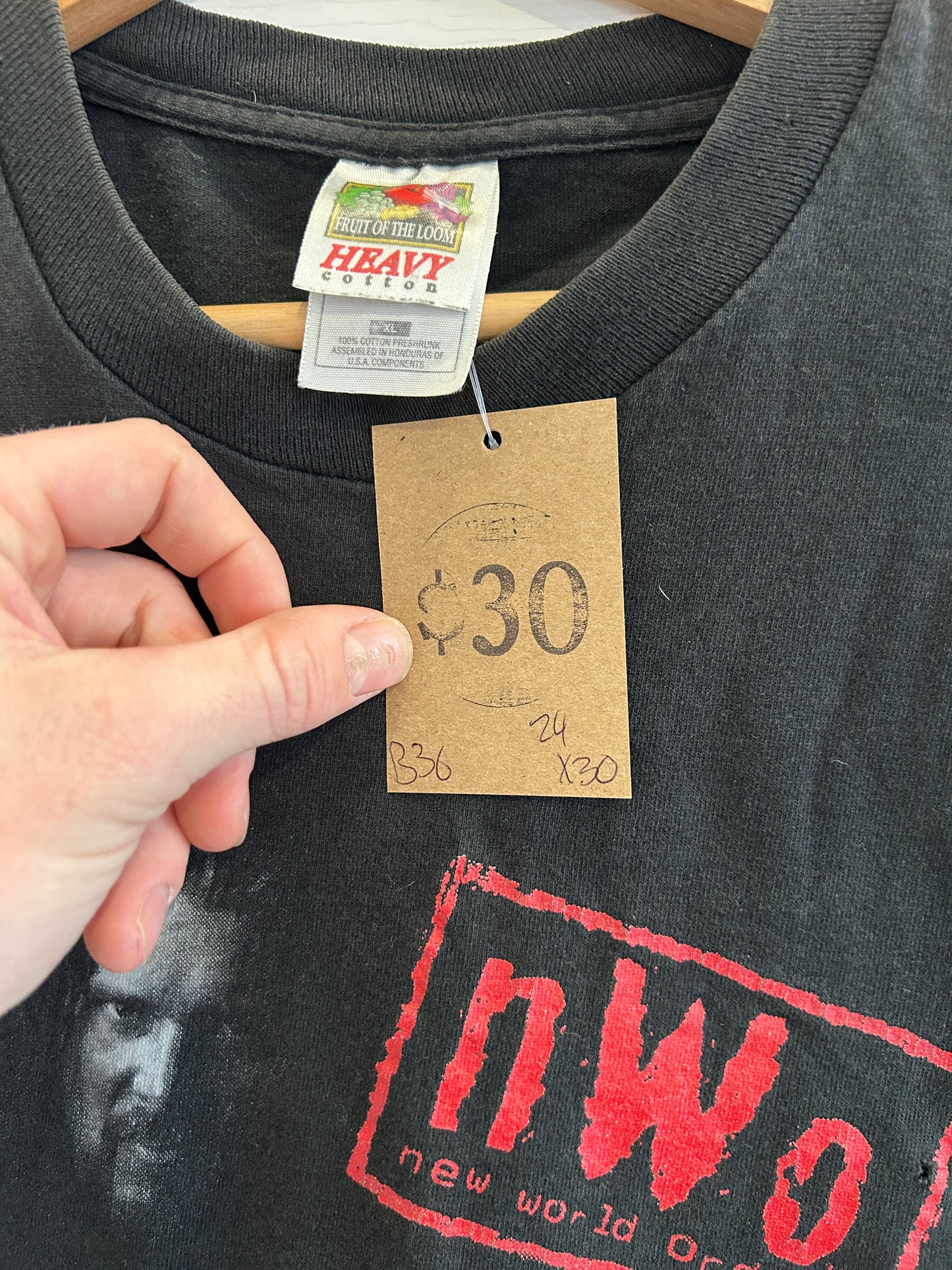 98’ Kevin Nash NWO wrestling tee