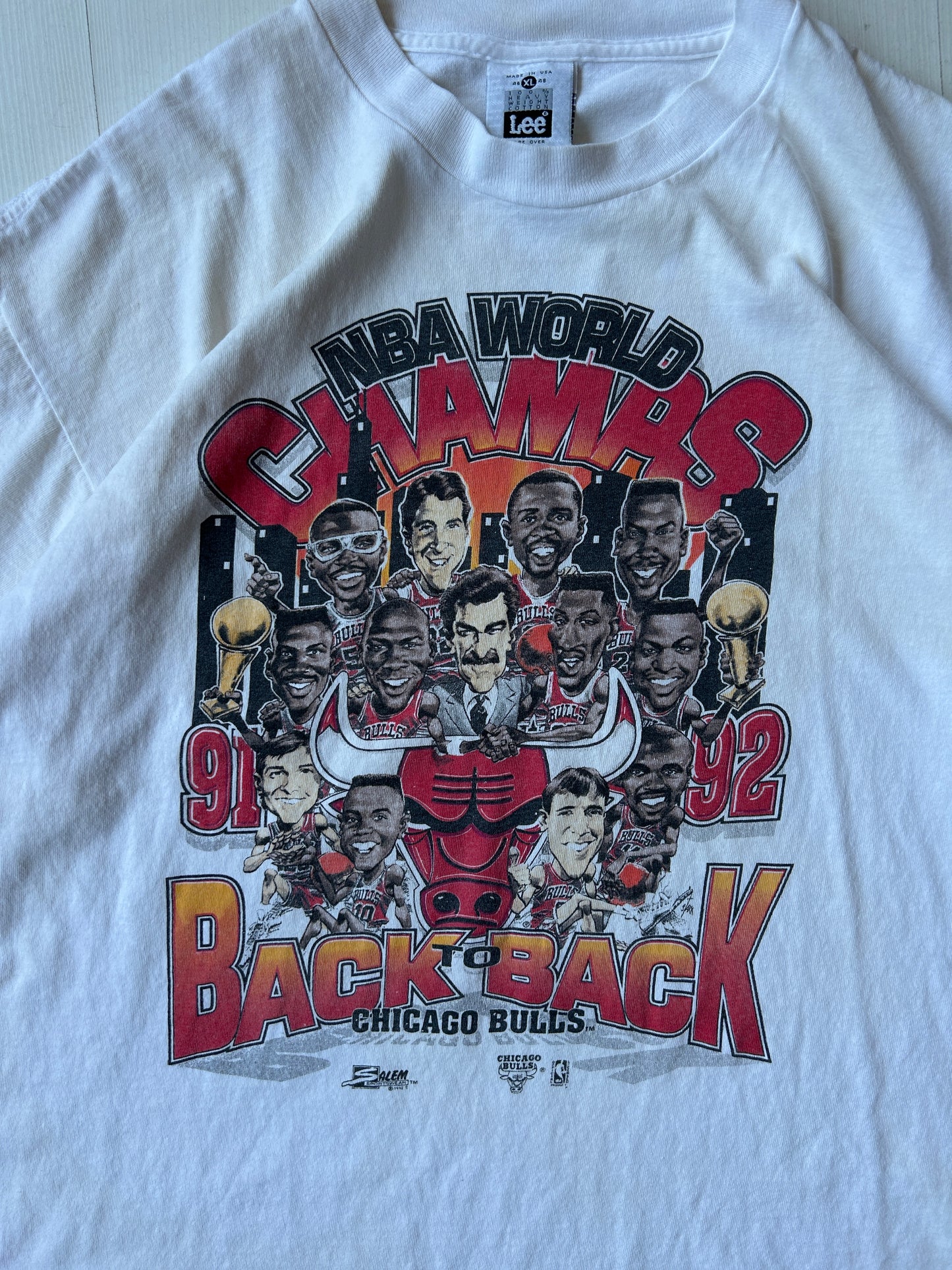 Back to back bulls tee