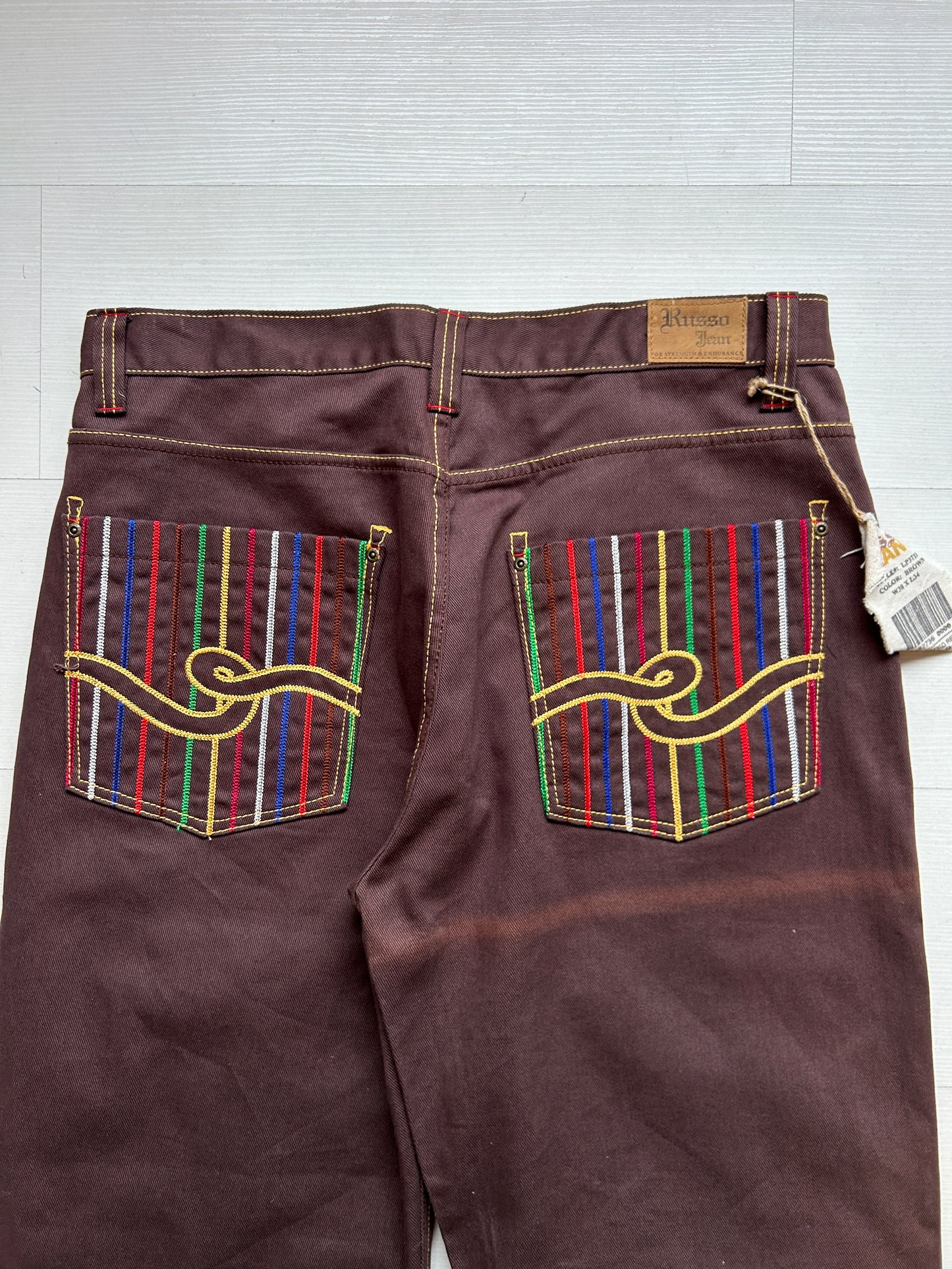 Y2k brown Russo jeans