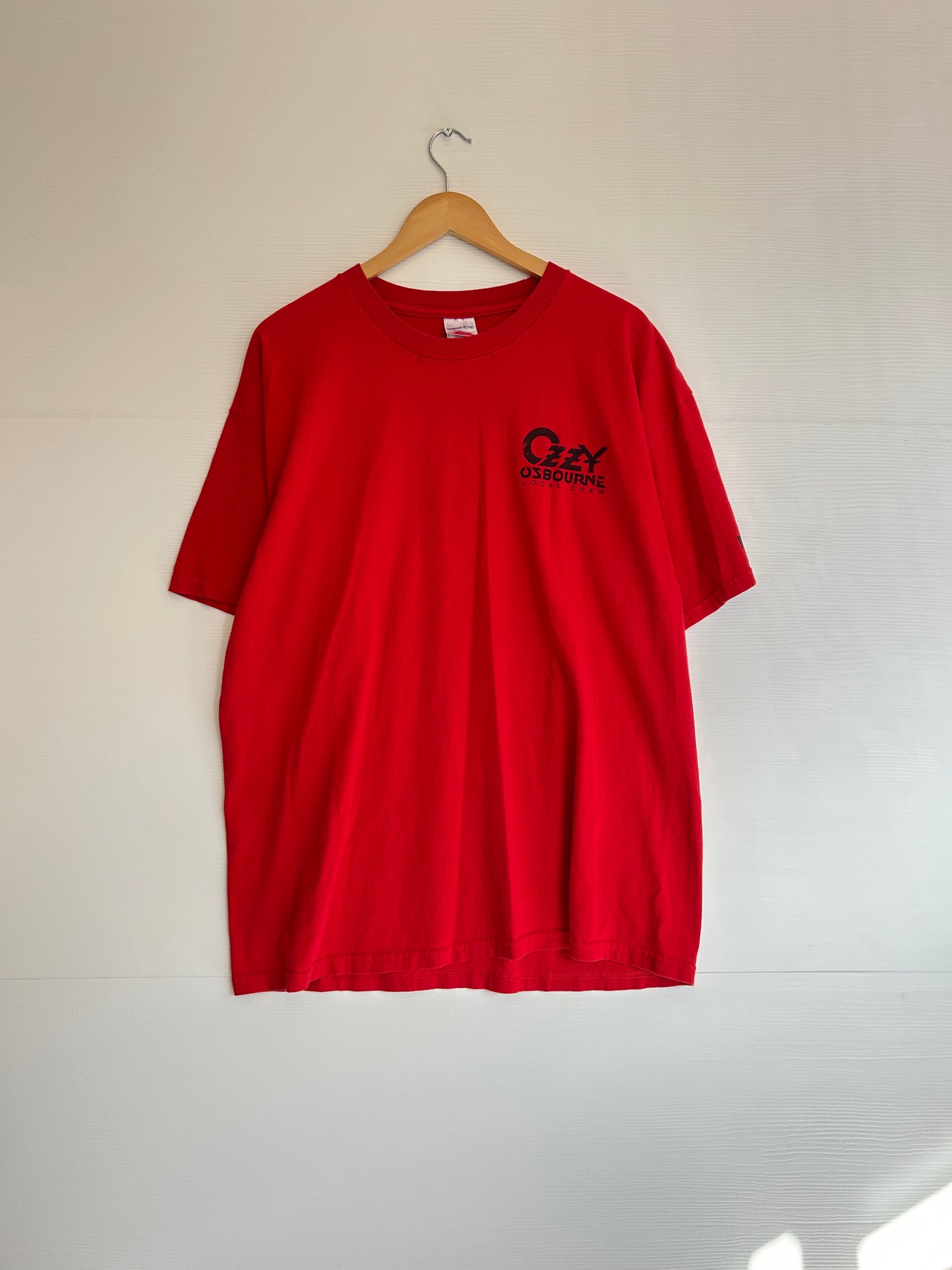 Ozzy Ozbourne back stage tee
