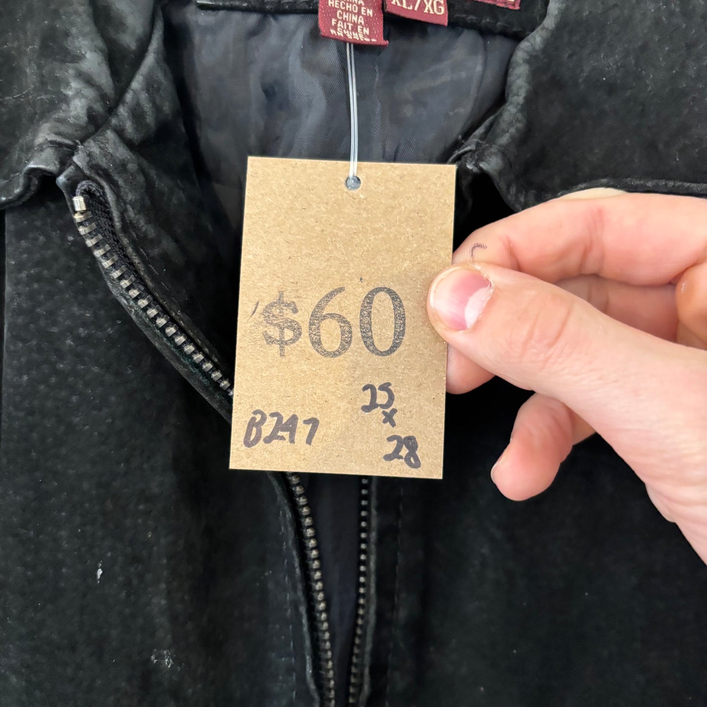 Vintage American Classics Leather Jacket - XL