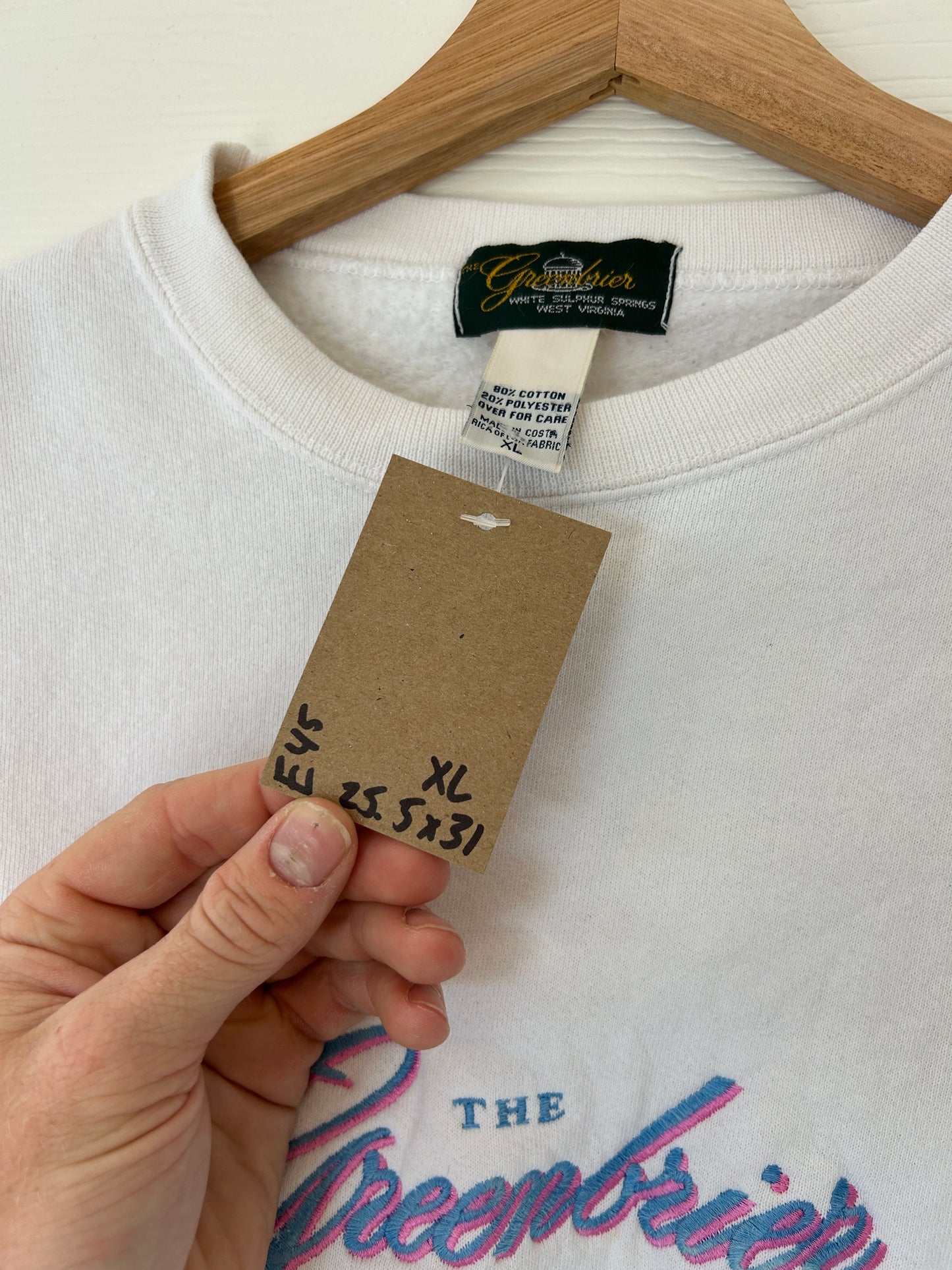 The greenbrier golf Crewneck - XL