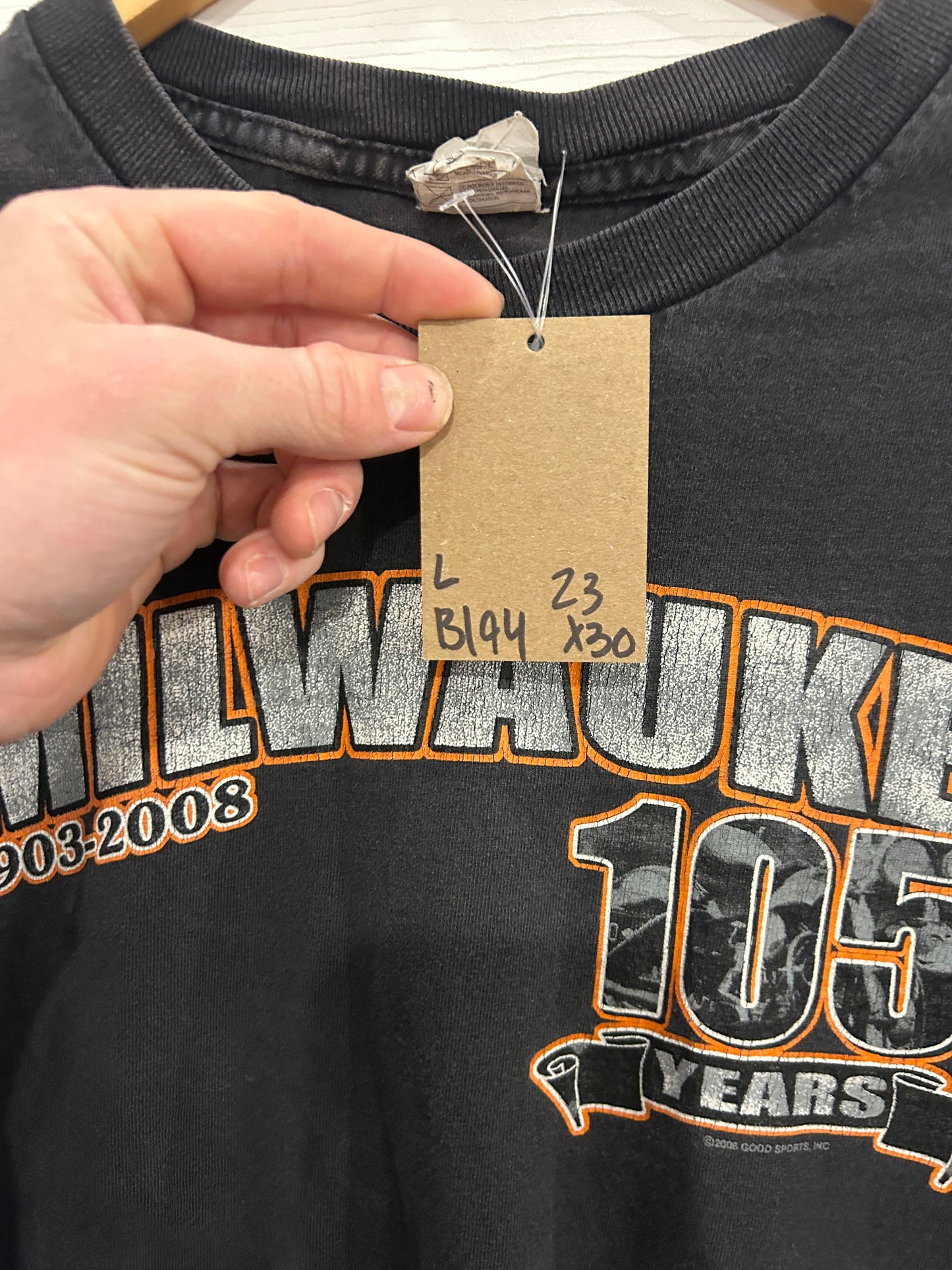 Harley Flame long sleeve - L