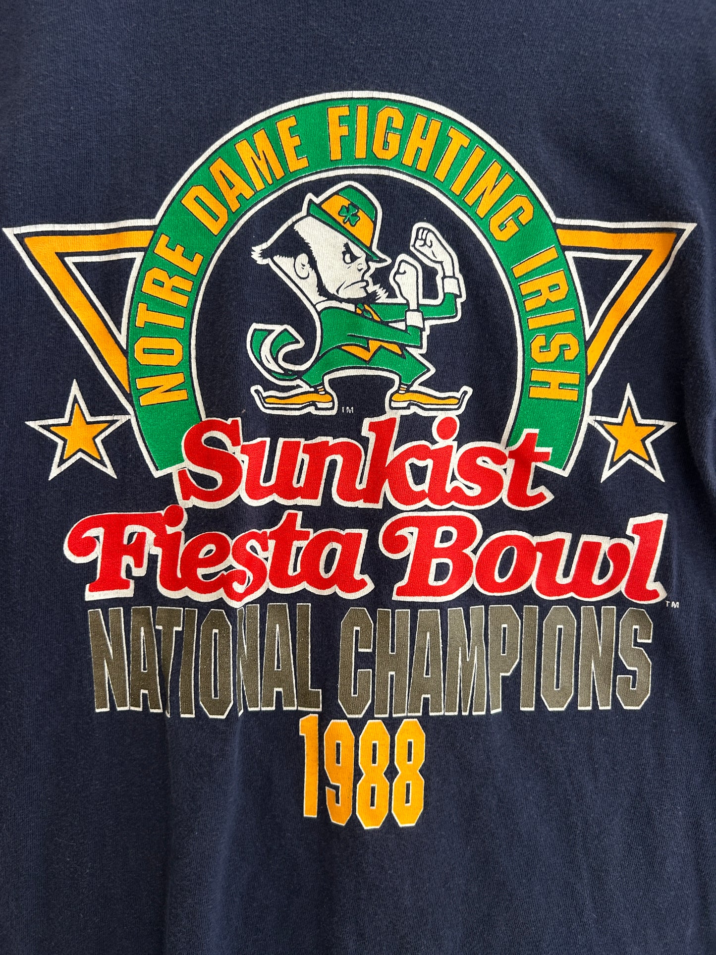 Vintage 1988 notre dame tee