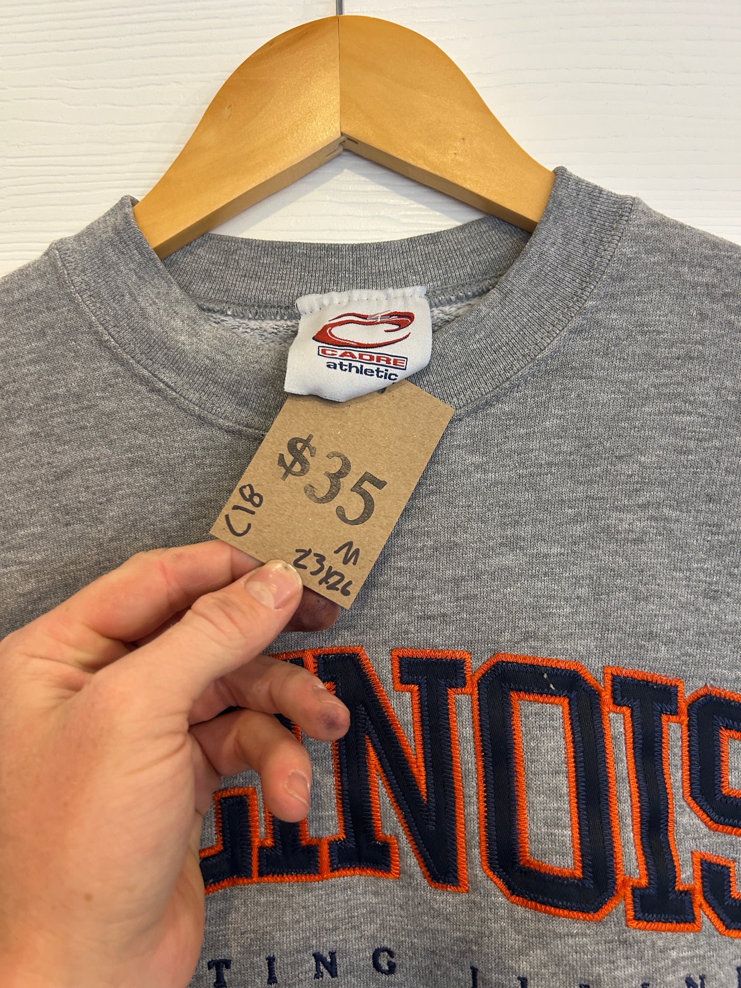 Illinois crewneck - M