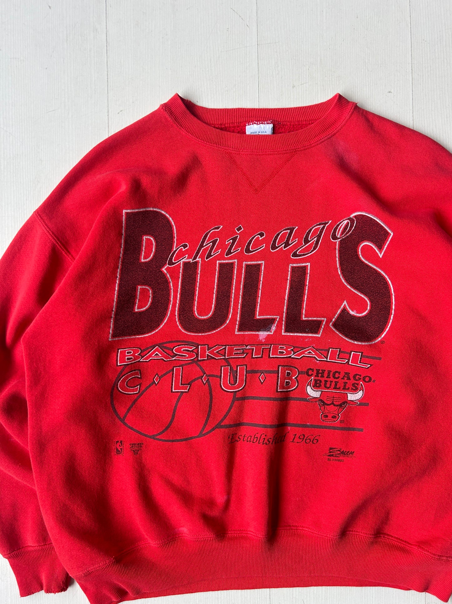 Vintage bulls crew