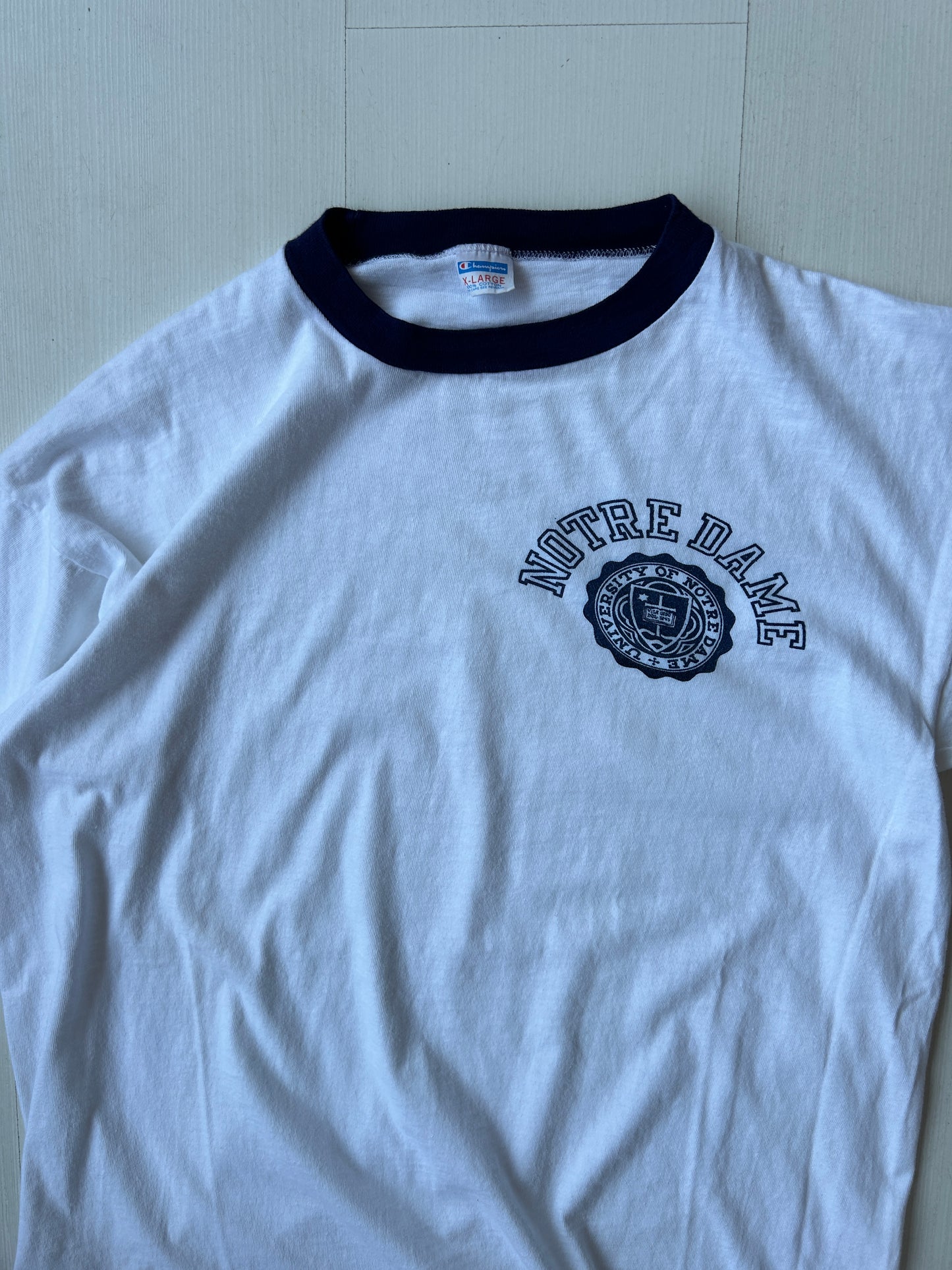Notre dame ringer champion shirt