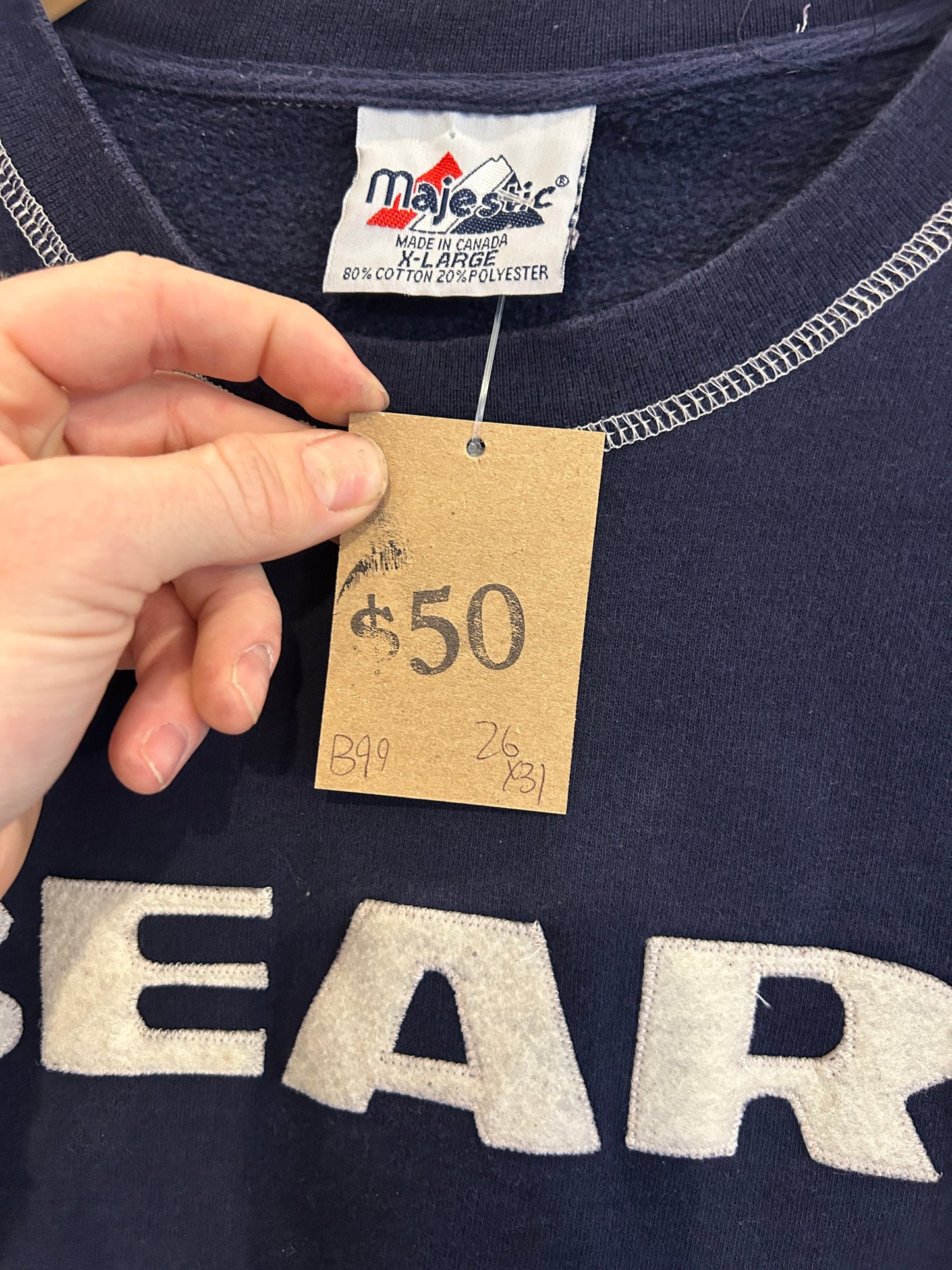 Vintage chicago bears Crewneck