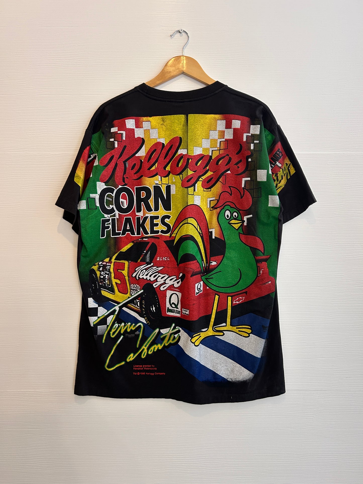 Reprint Kelloggs nascar tee