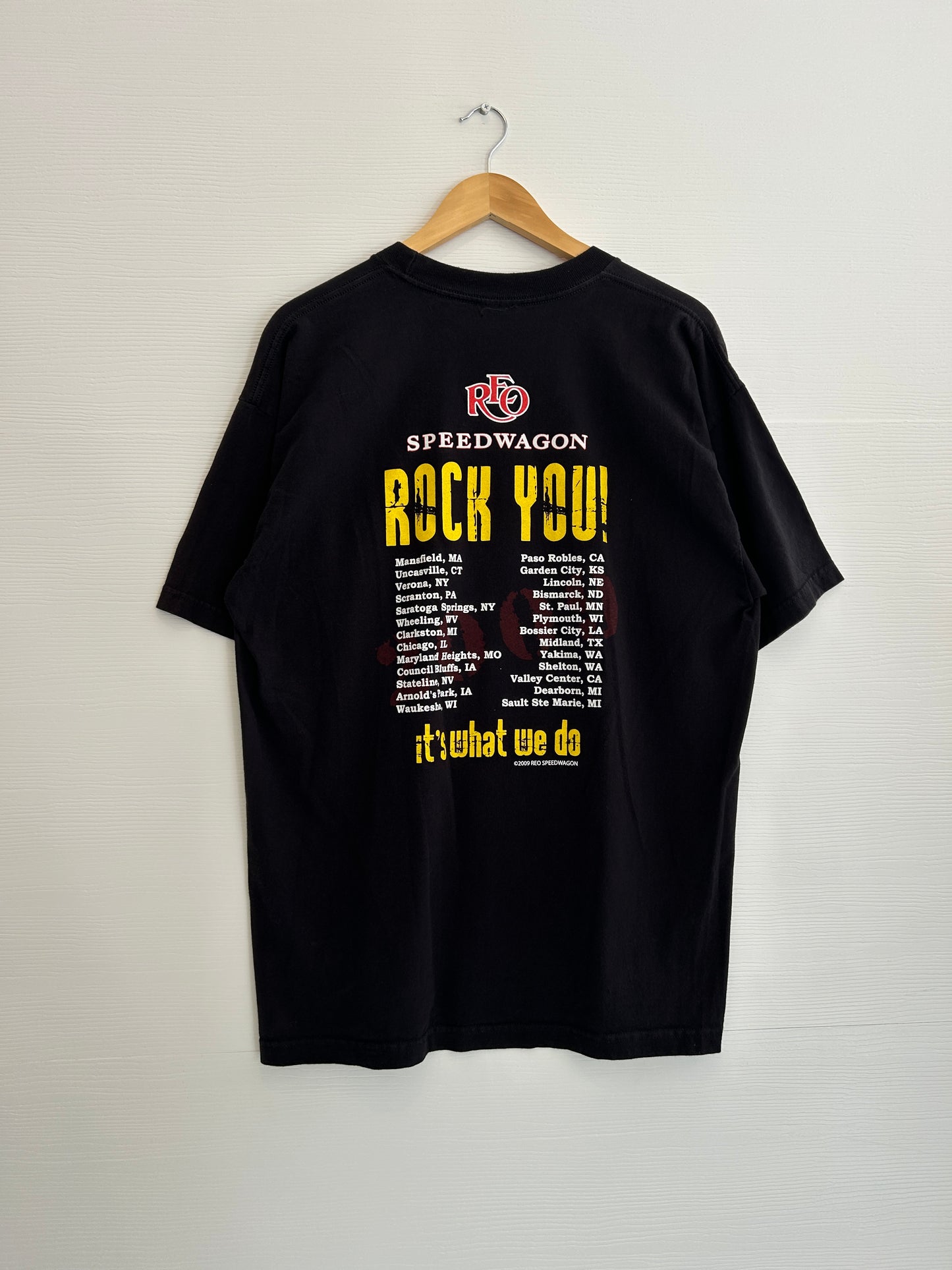 REO speed wagon tee