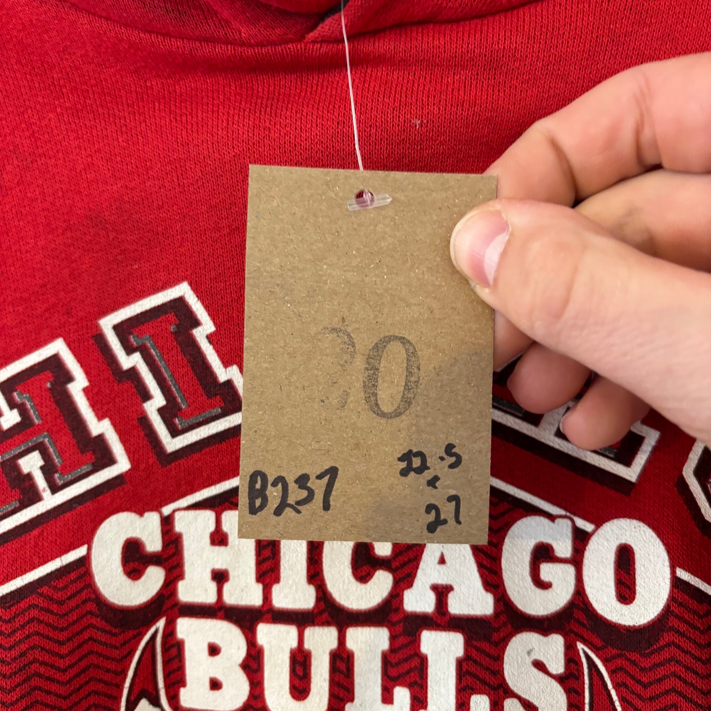 Vintage Chicago Bulls Hoodie - L