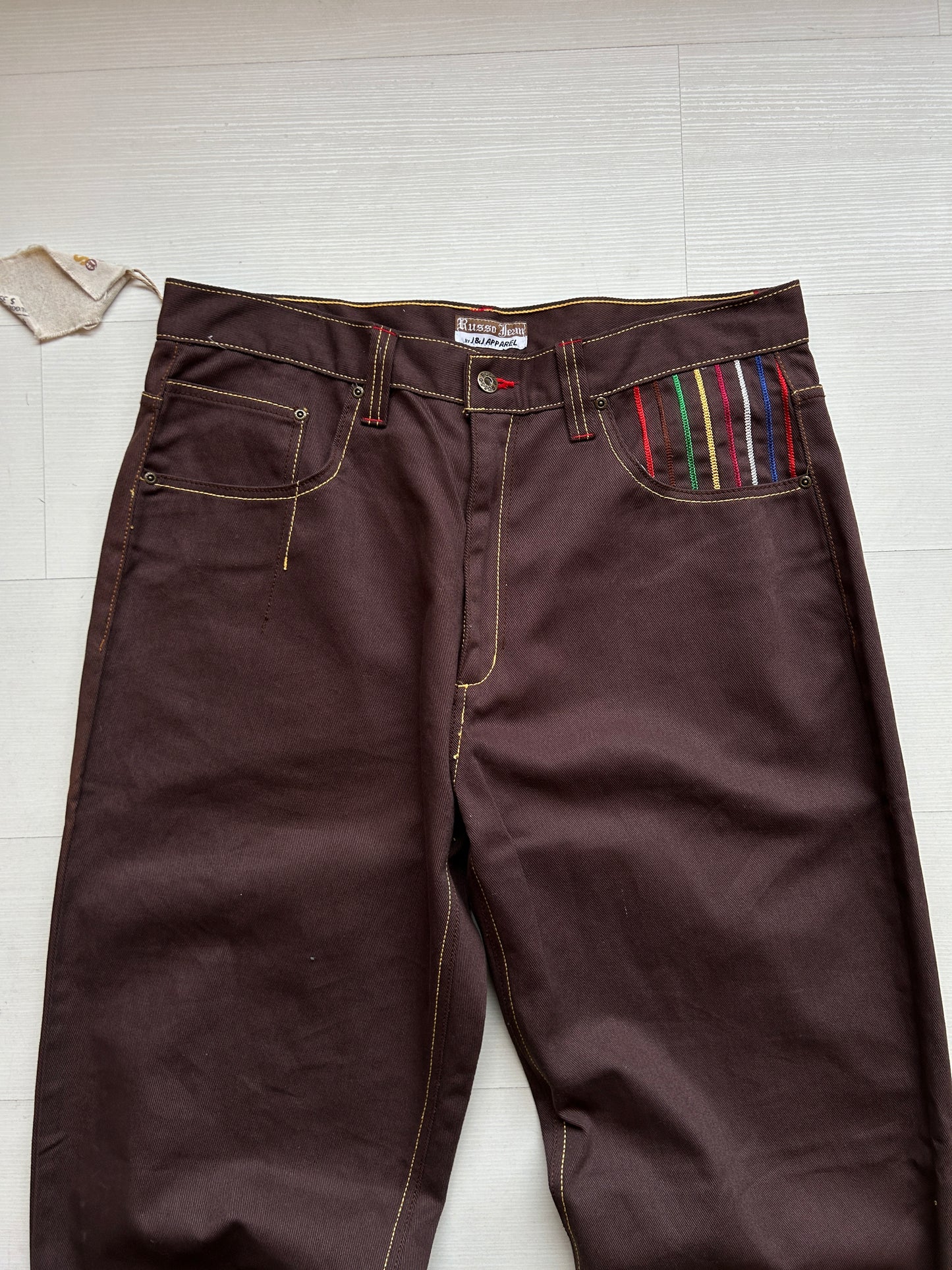 Y2k brown Russo jeans