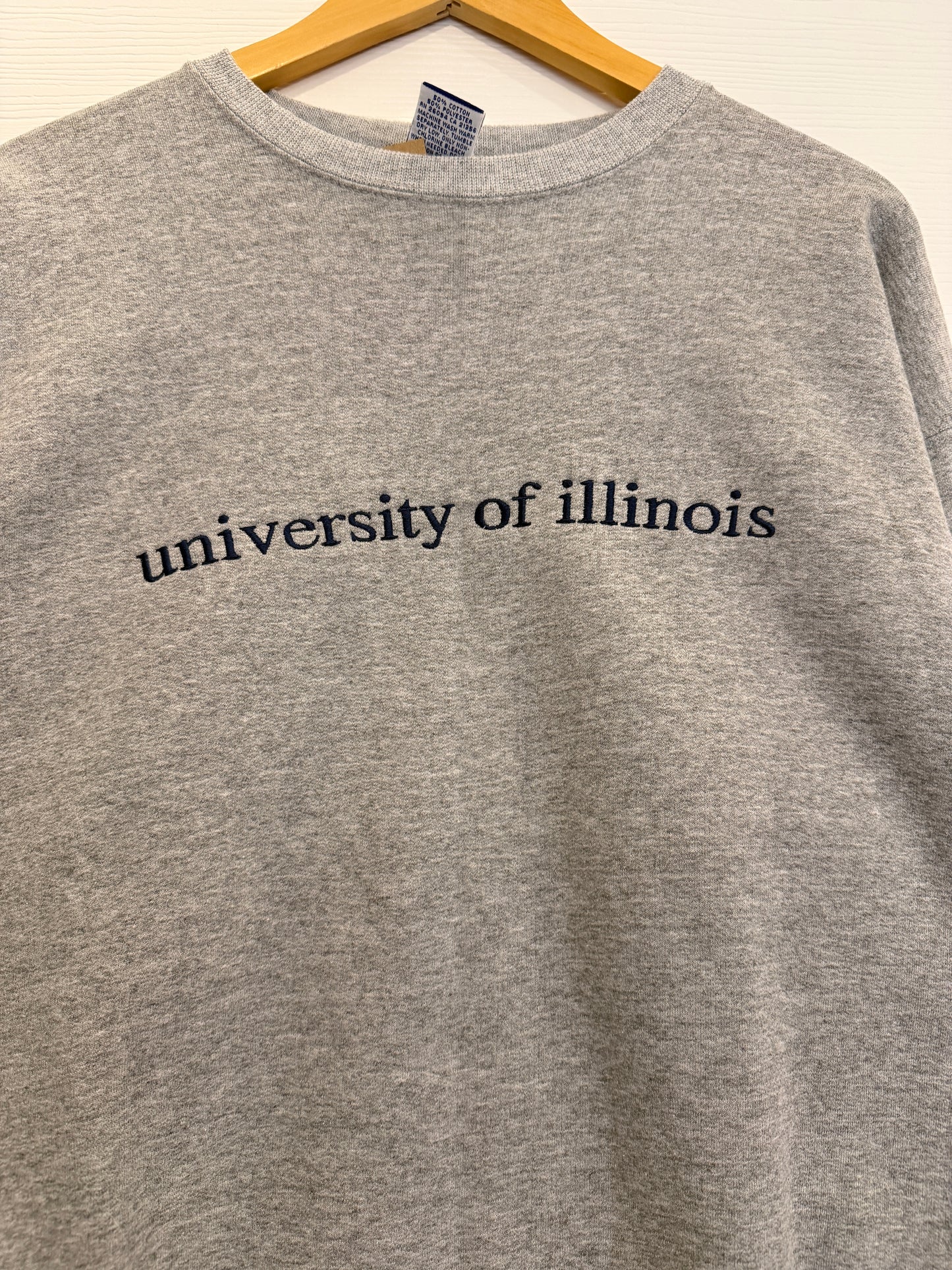 University of Illinois crewneck - L