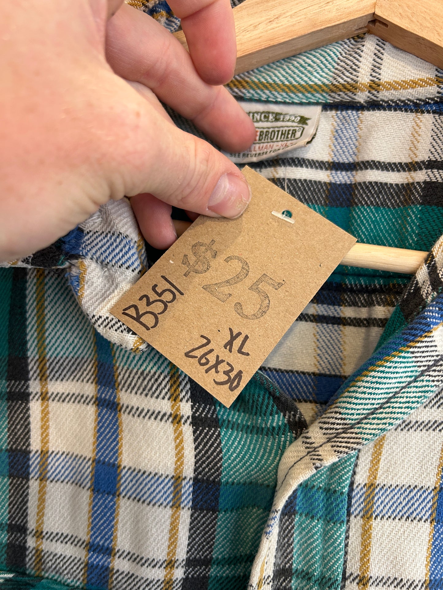 Vintage five brother flannel - XL