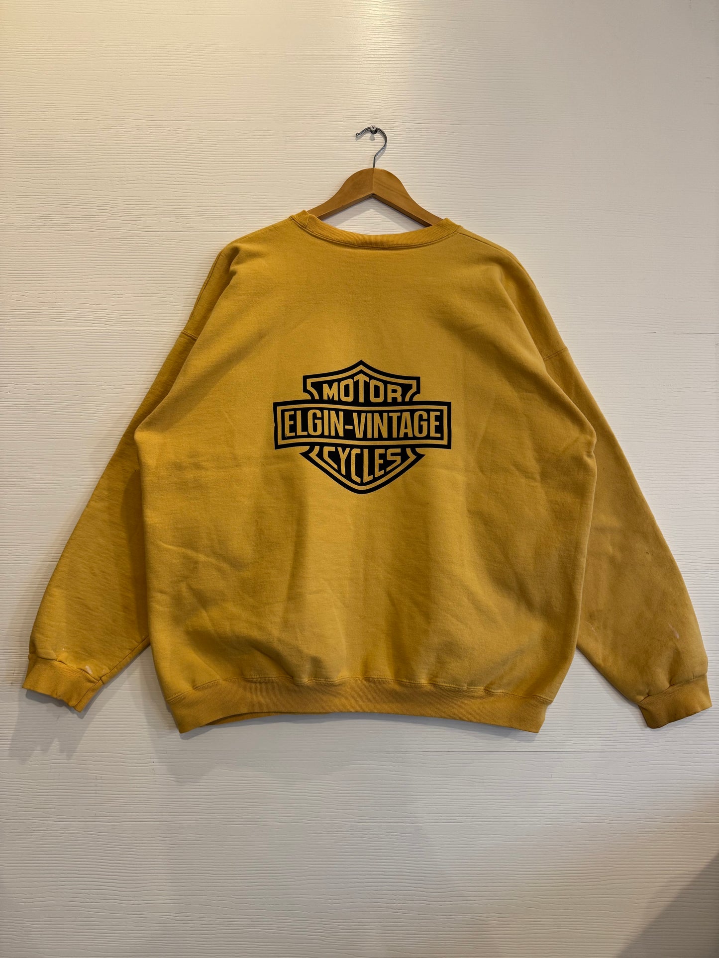 yellow Elgin Vintage x Harley-Davidson crew-neck - XL