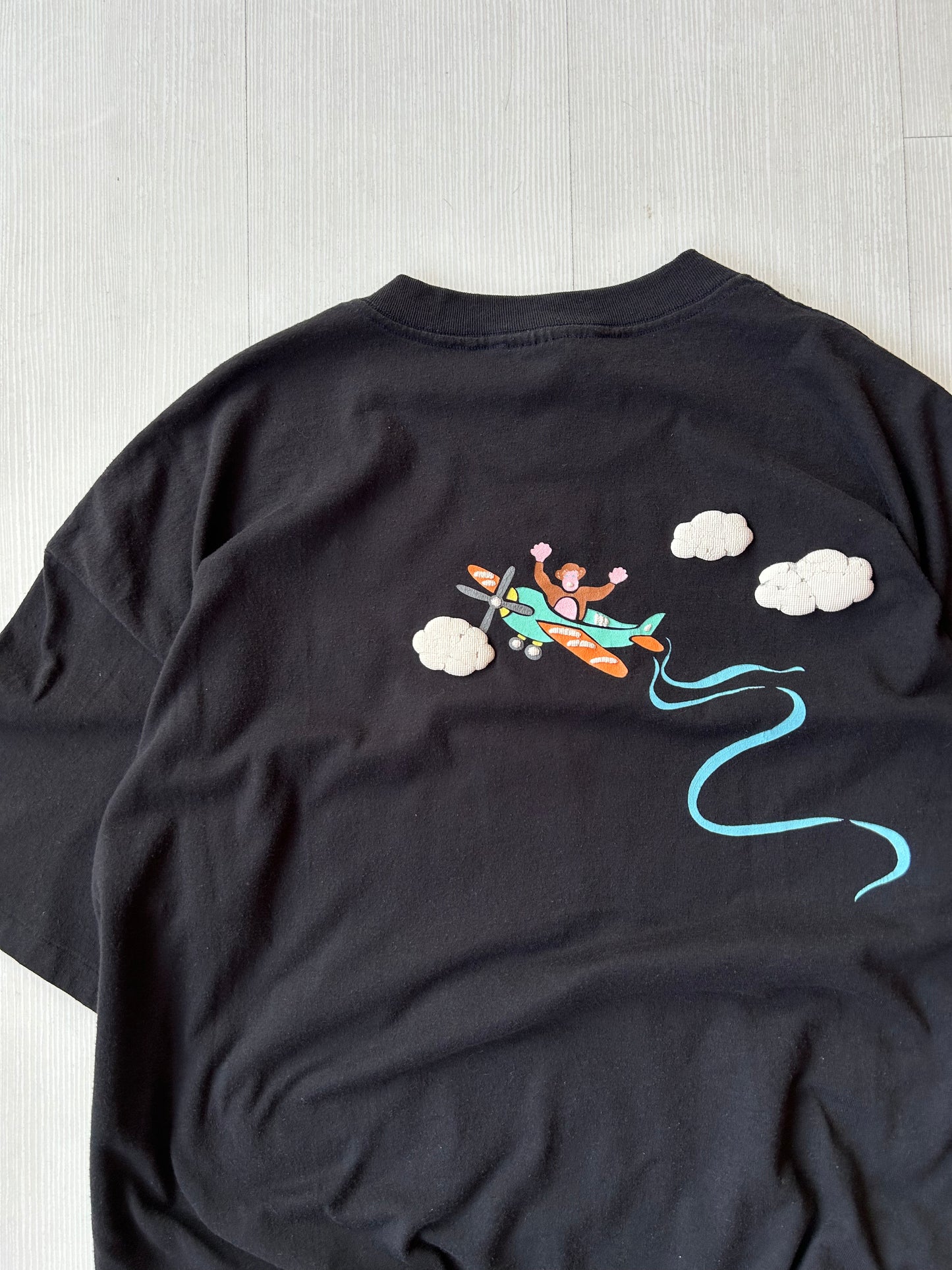 Vtg Puff Print Animal Tee