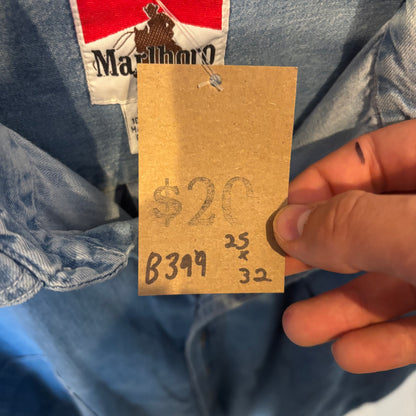 Vintage Marlboro Denim Overshirt XL
