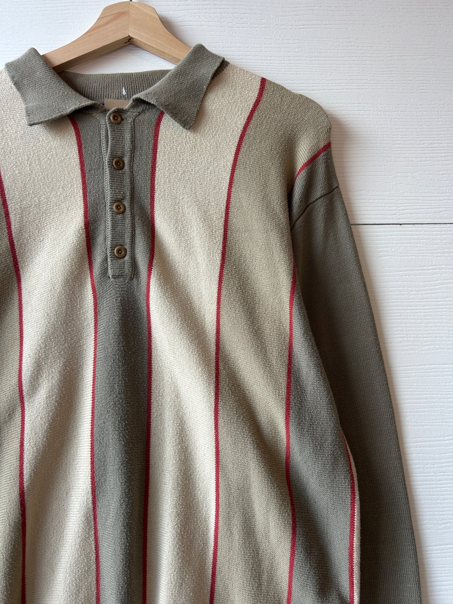 Nat button down sweater - M