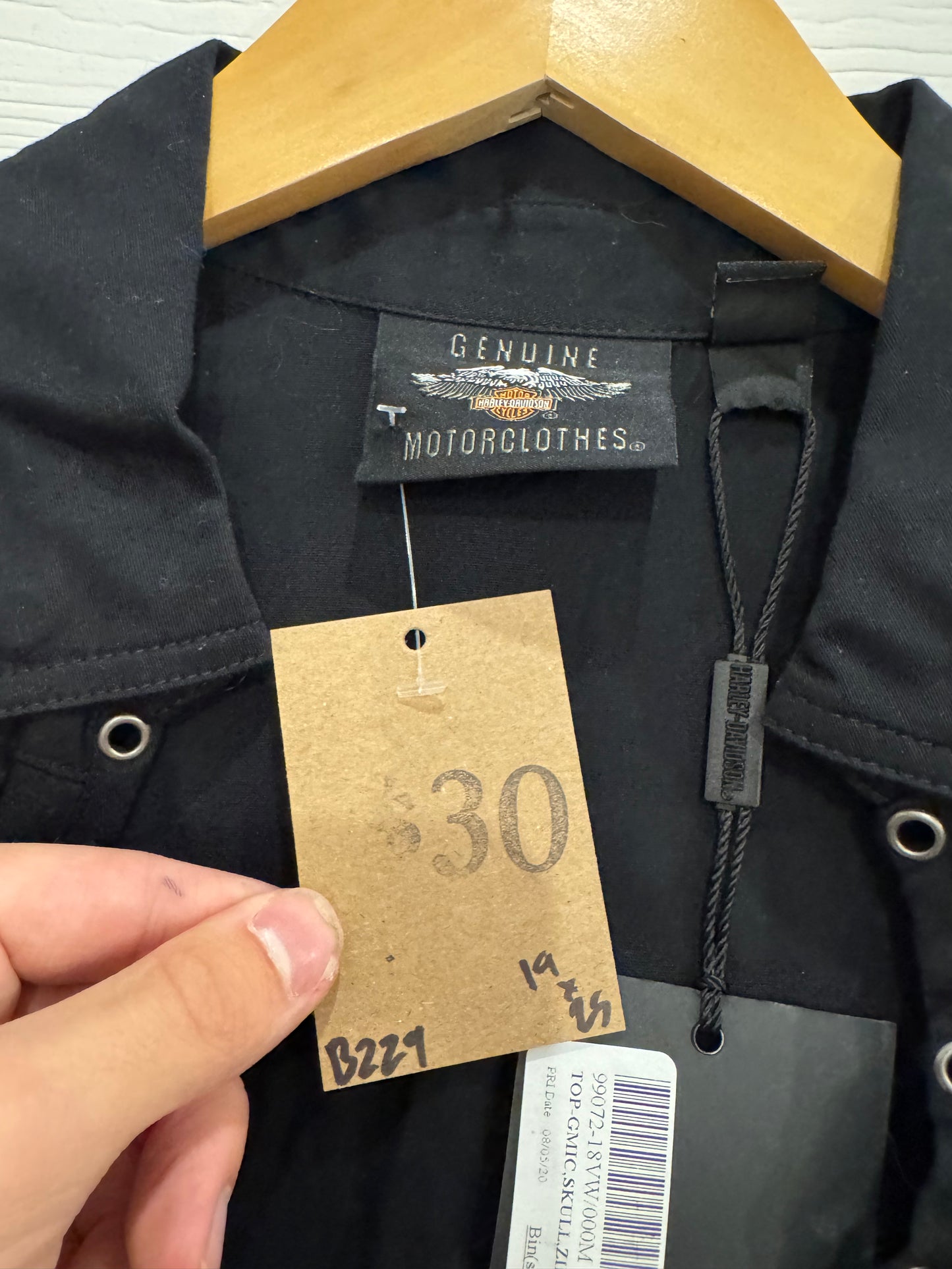 Harley-Davidson women’s zip front - M