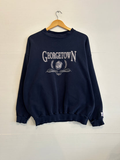 Vintage embroidered Georgetown Crewneck - XL