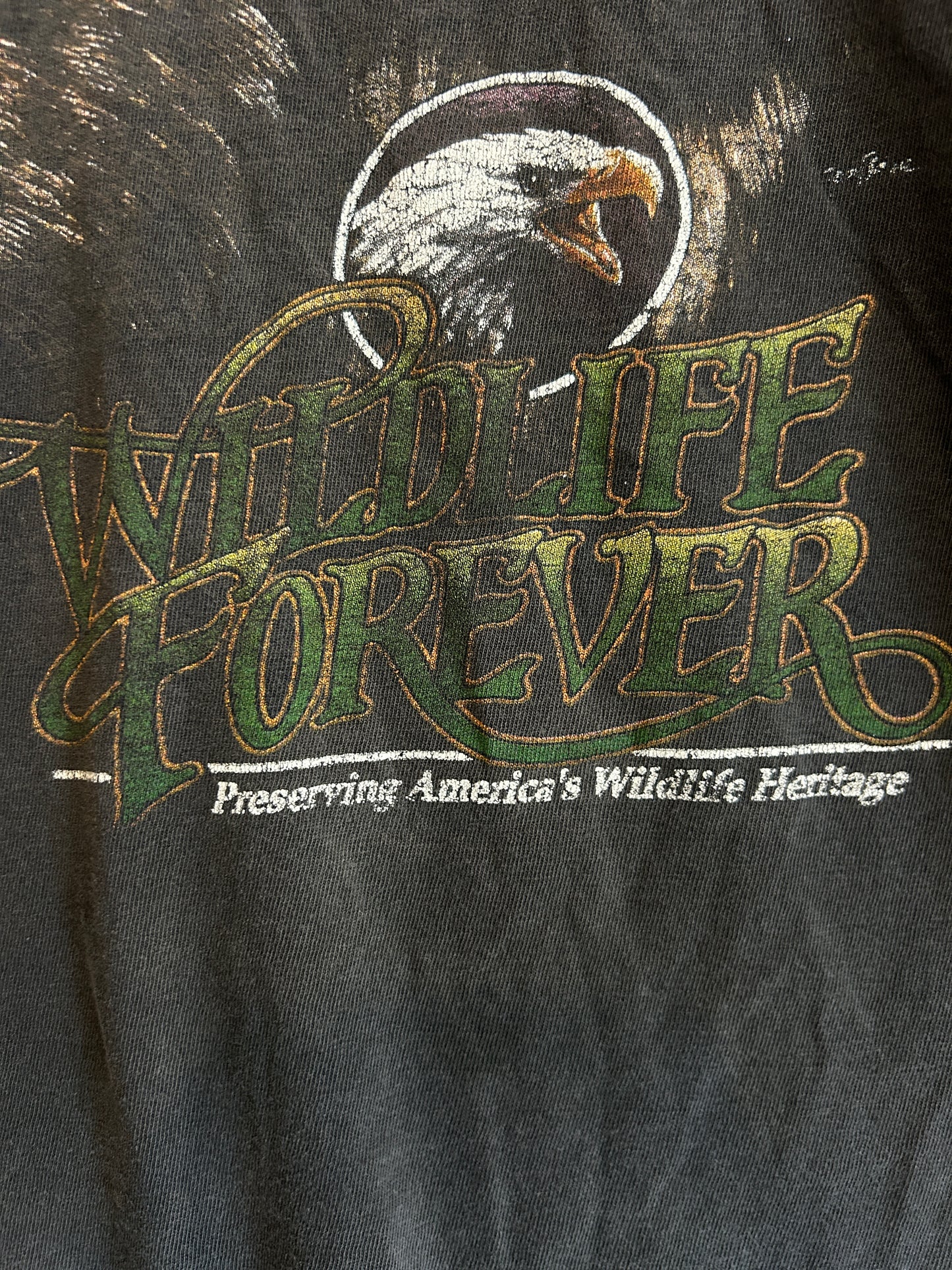 Vintage conservation wildlife heritage tee