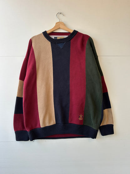 Woolrich color block sweater - XL