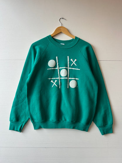 Golf tiktactoe crew - L