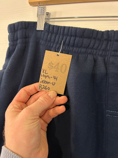 Vintage Shortee cargo baggy sweatpants - XL