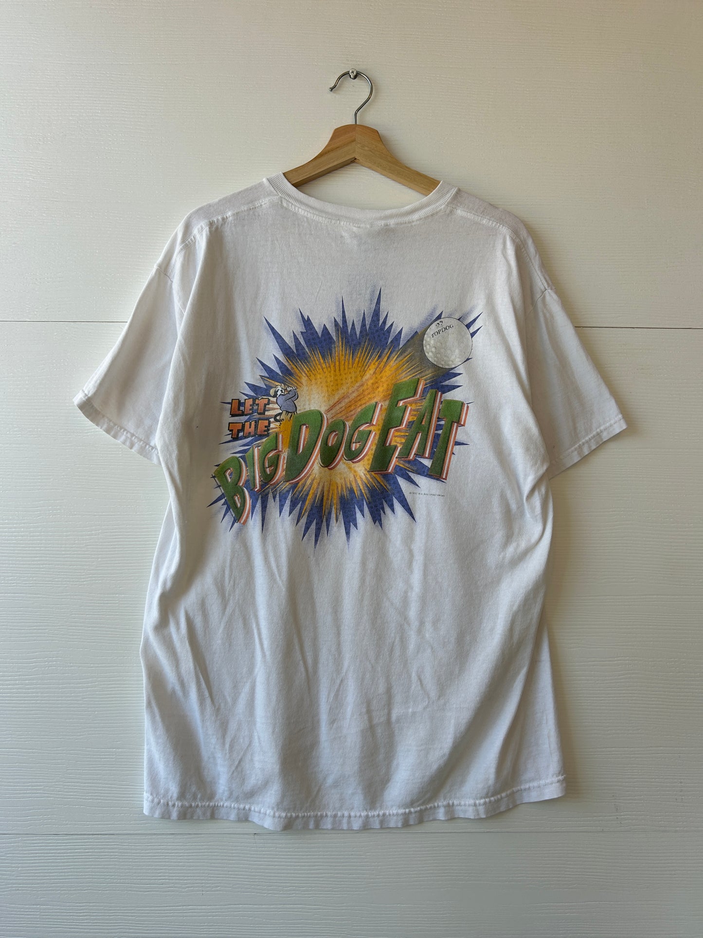 “Let the big dog eat!” Golf tee - L