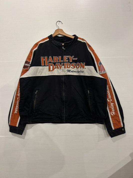 Vintage Harley embroidered Jacket - XL