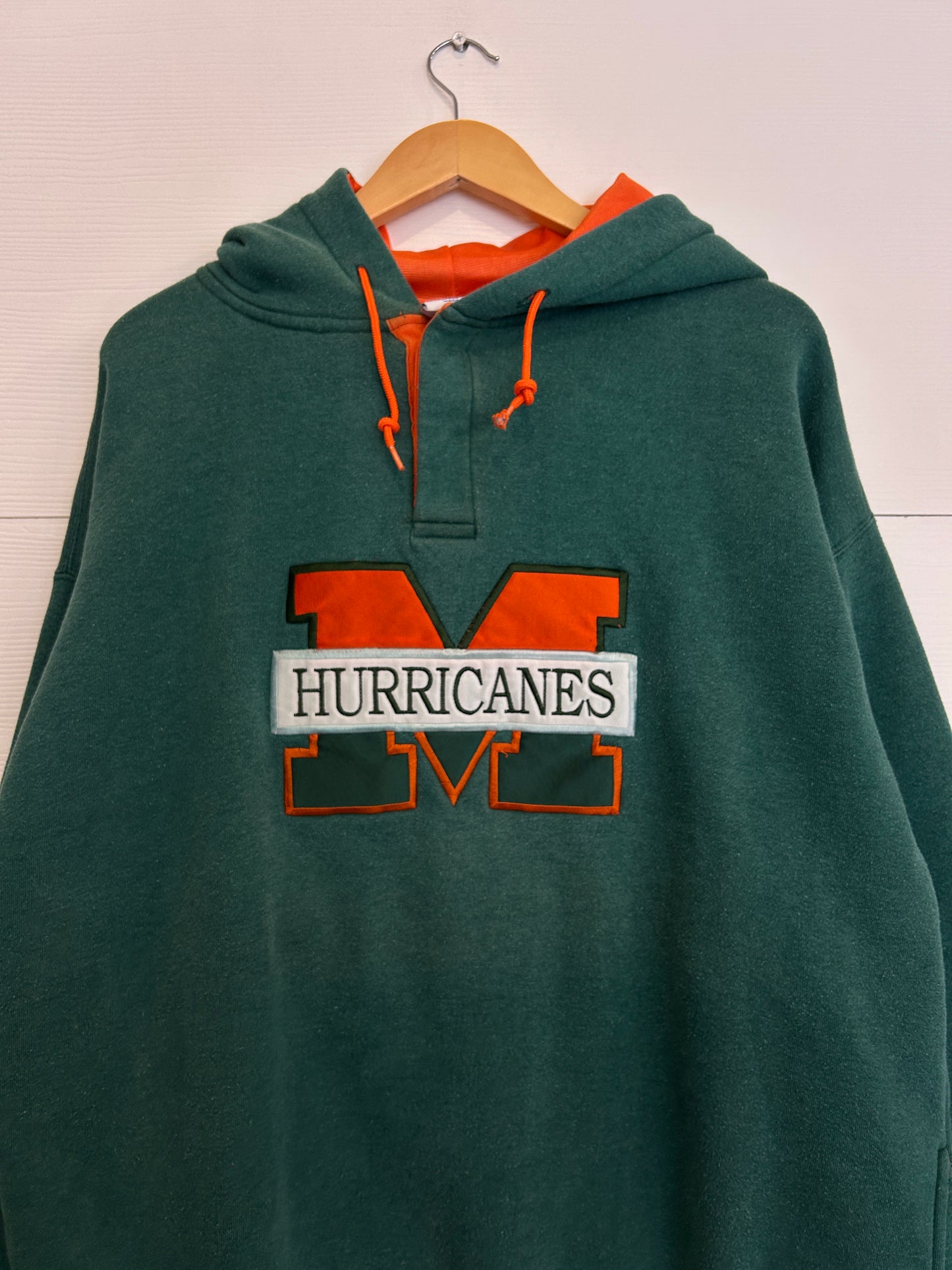 Miami hurricanes hoodie - XL