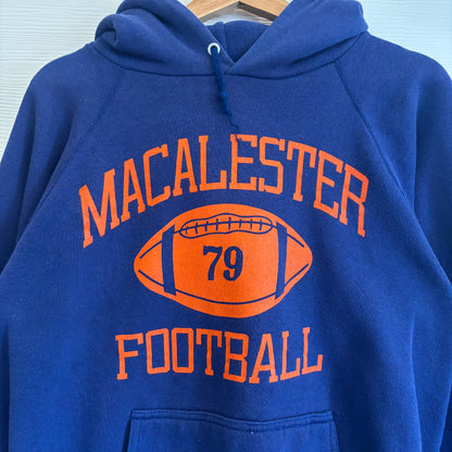 Vintage Macalester Football Hoodie L