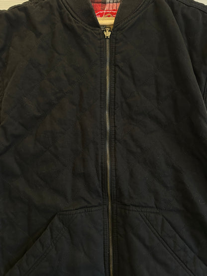 Vintage Marlboro reversible zip up plaid vest - L￼