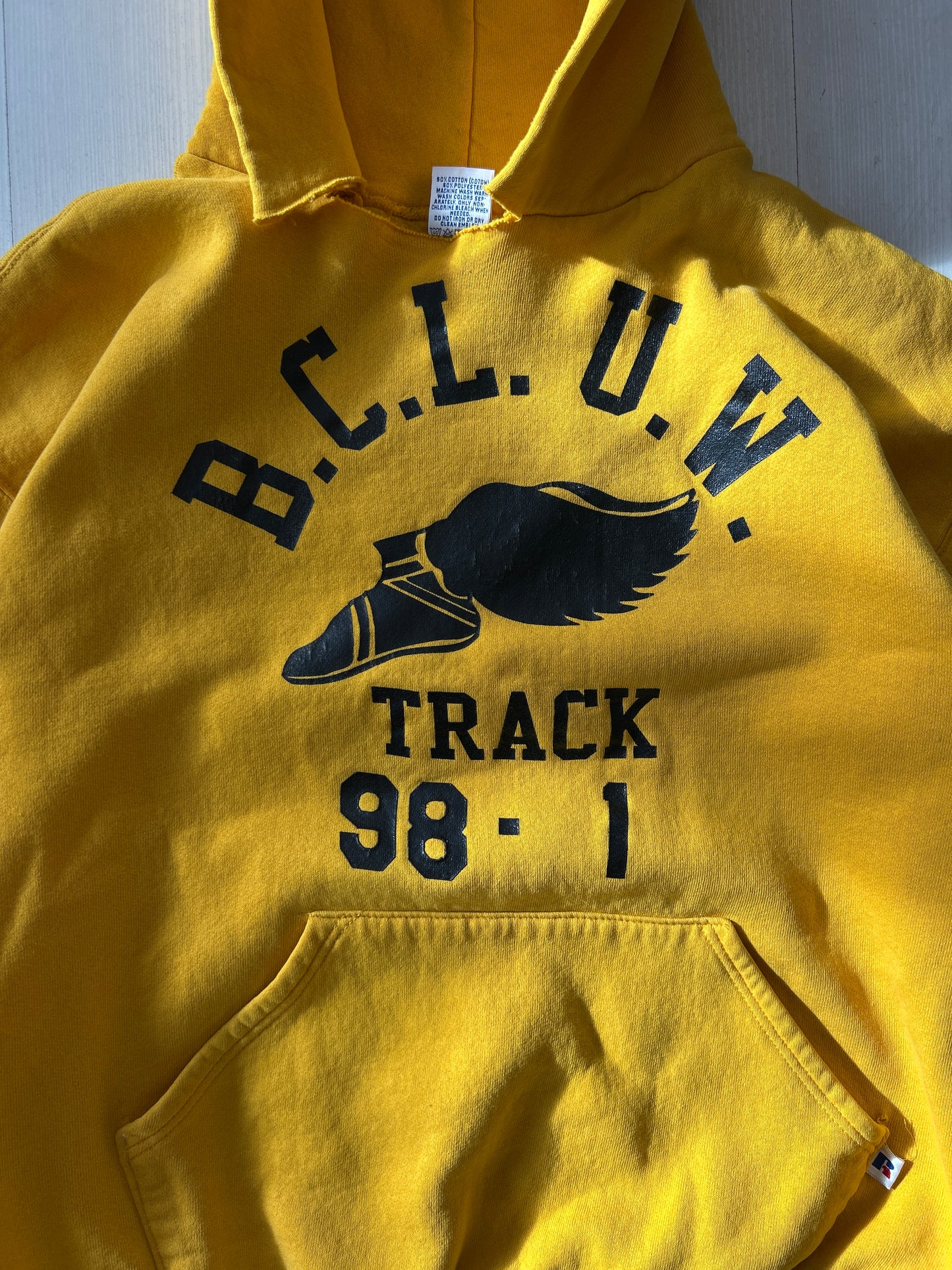 Vintage Russell athletic track hoodie