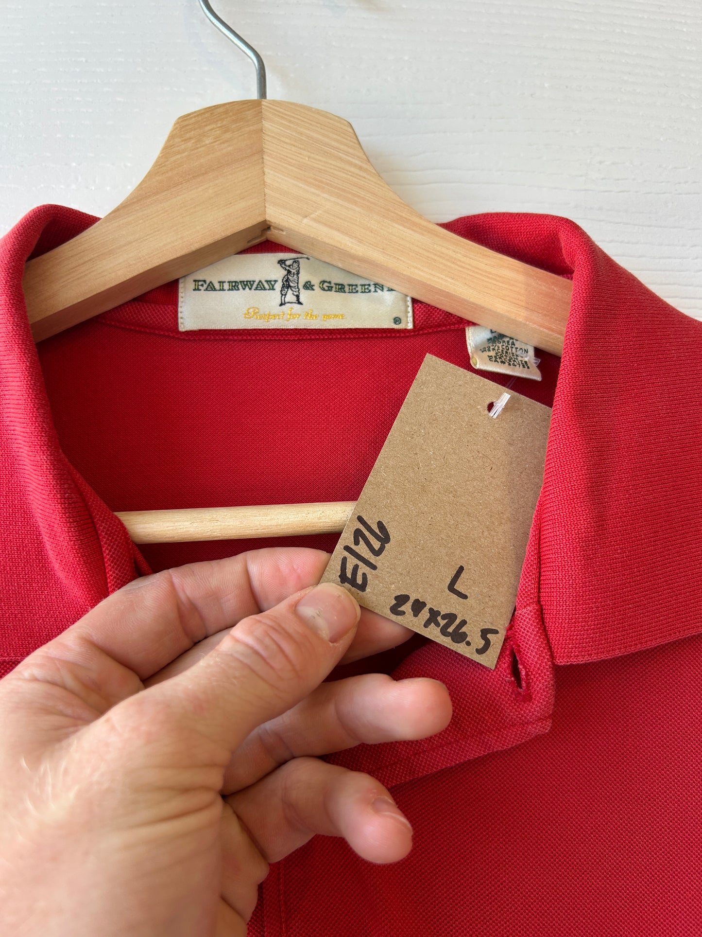 Murfield polo tee - L