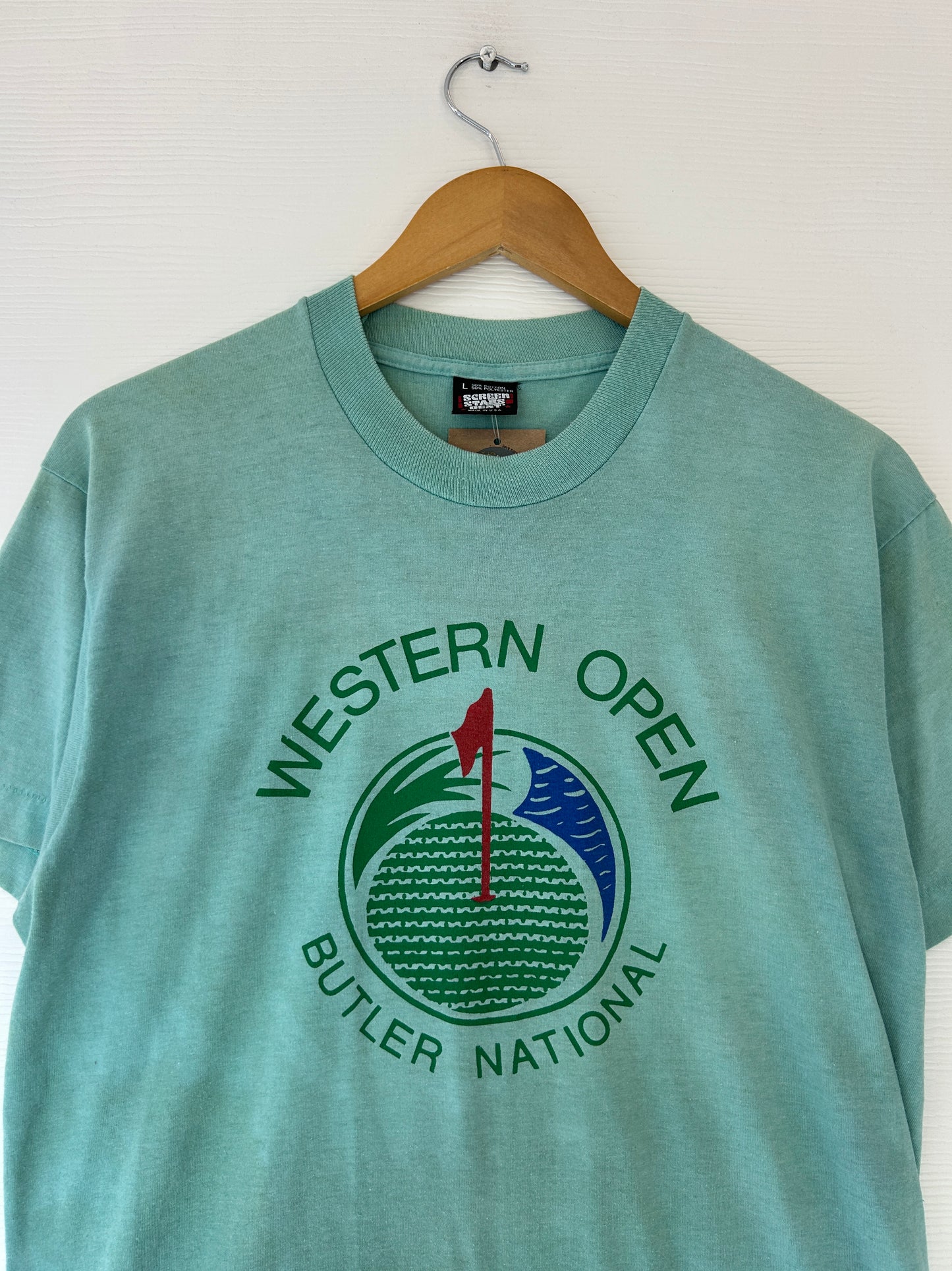 Western open tee - L