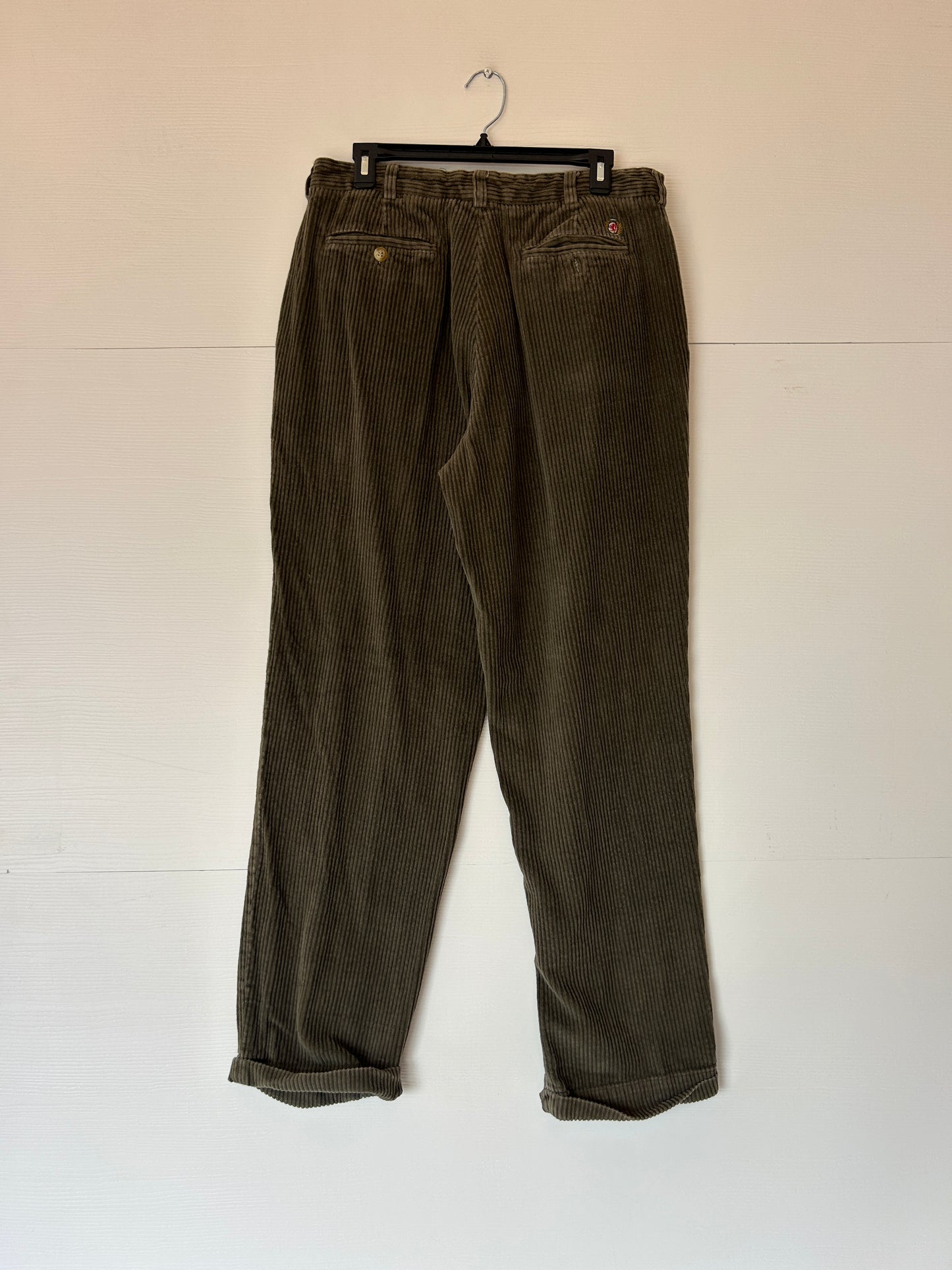 Baggy corduroy golf pants - 32