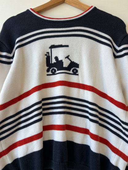 Polo cart crewneck - S