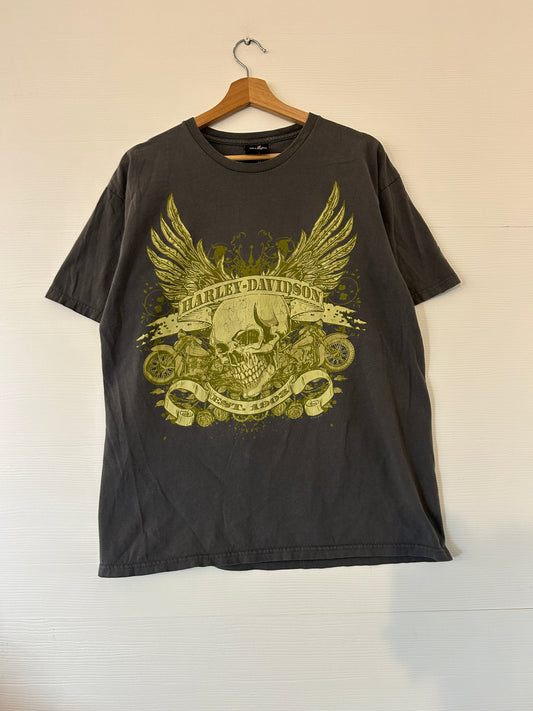 Vintage Y2K Harley tee - M