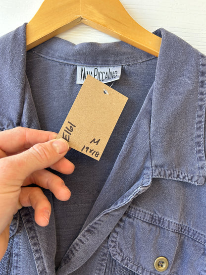 Picalino cropped button up - M